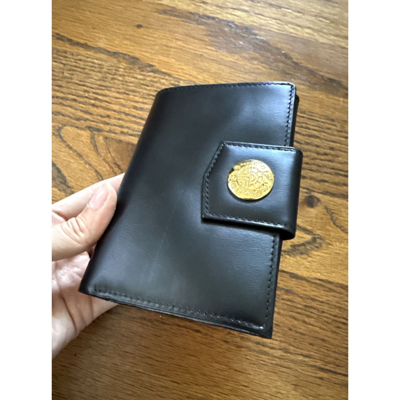 Louis Feraud Louis Feraud Wallet Black Leather Women Size ONE SIZE - 3 Thumbnail