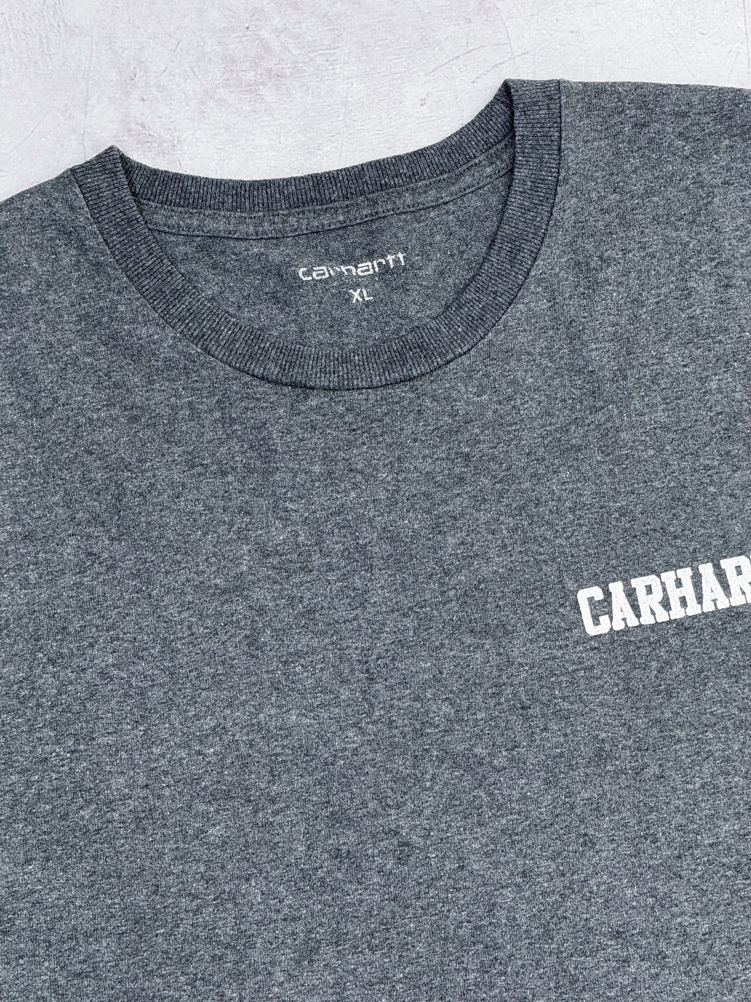 Carhartt Carhartt T-Shirt College Script Chest Logo Size US L / EU 52-54 / 3 - 5 Thumbnail
