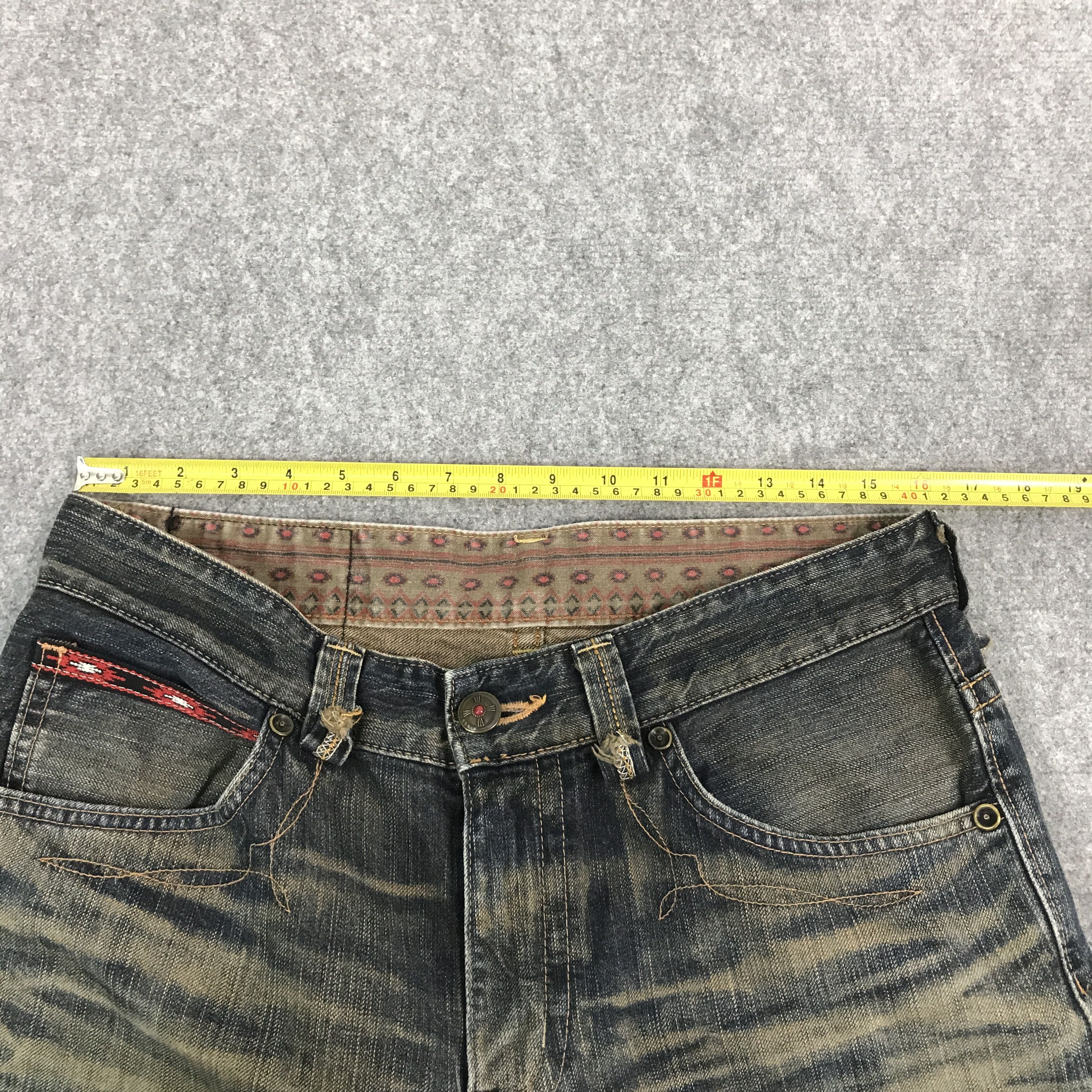 Designer × Edwin × Japanese Brand BAGGY EDWIN JAPAN RUSTY DENIM JEANS Size US 32 / EU 48 - 9 Thumbnail