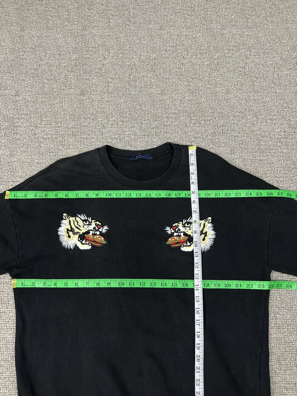 Vintage Boyscout WW2 Sukajan Embroidery Tiger Crewneck Z392 Size US L / EU 52-54 / 3 - 8 Thumbnail