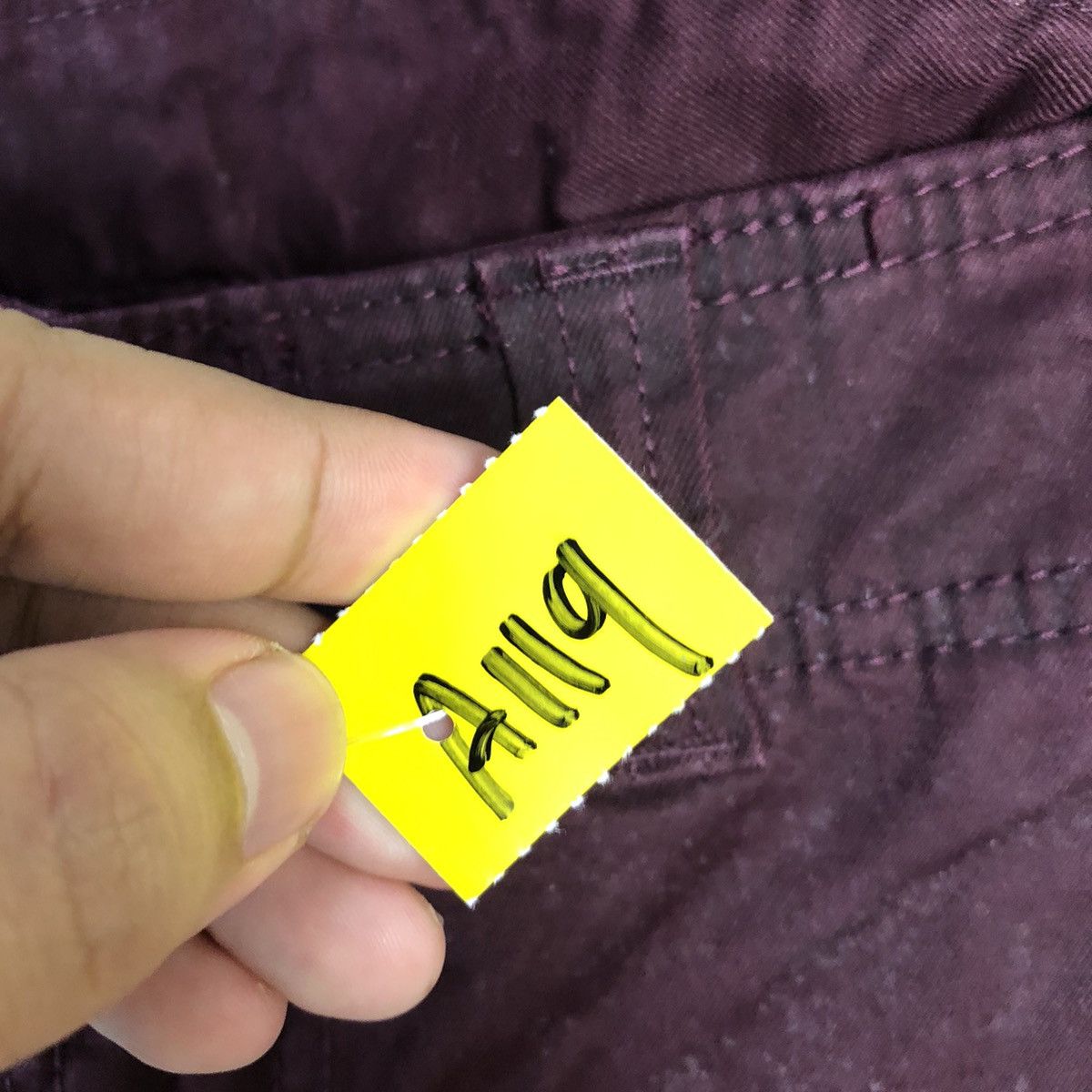 semanticdesign Semantic Design Dark Purple Cargo Multipocket Pants #A119 Size US 30 / EU 46 - 12 Thumbnail