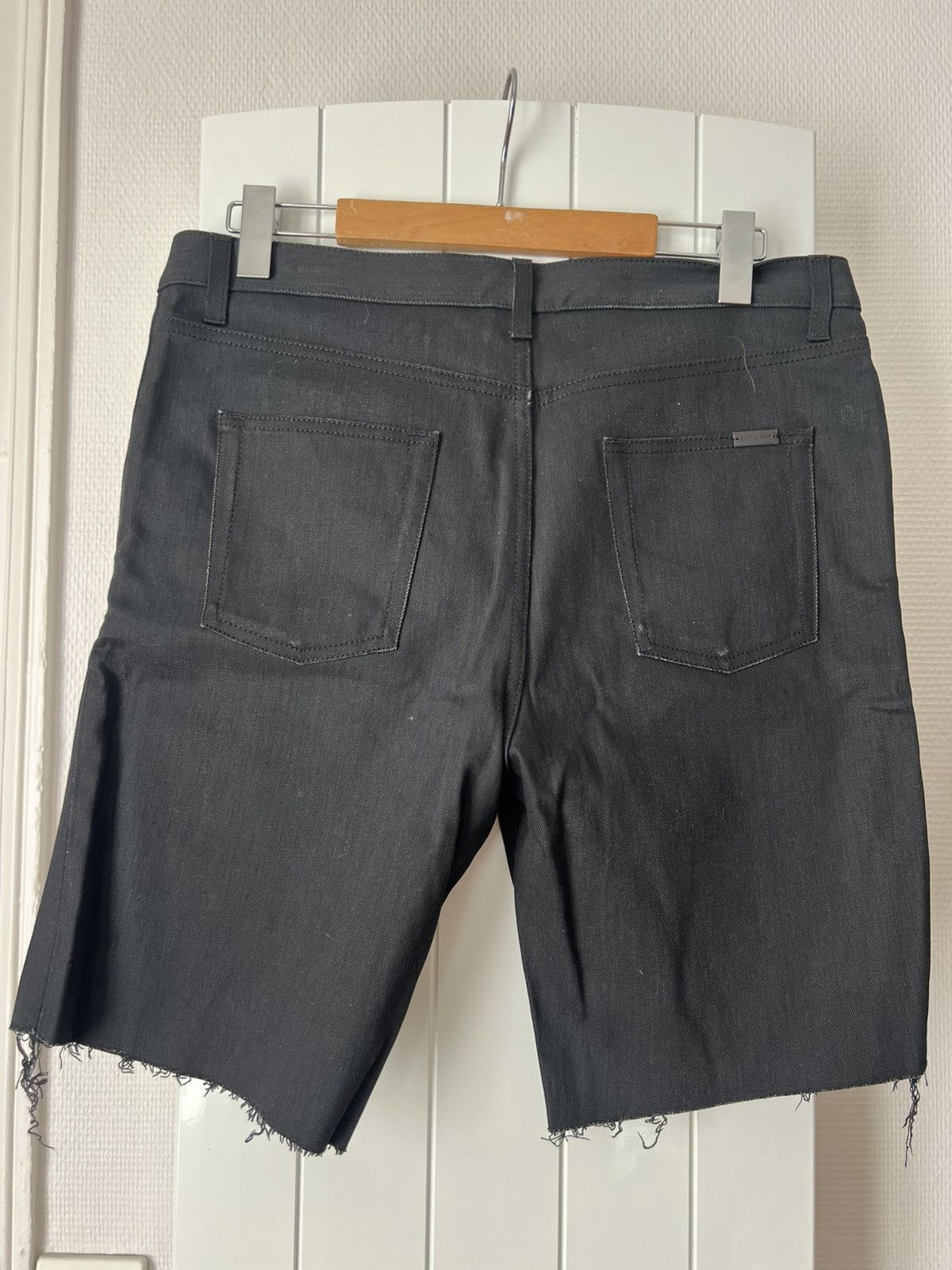 Saint Laurent Paris Brand new Saint Laurent Paris denim short Size US 33 - 5 Thumbnail