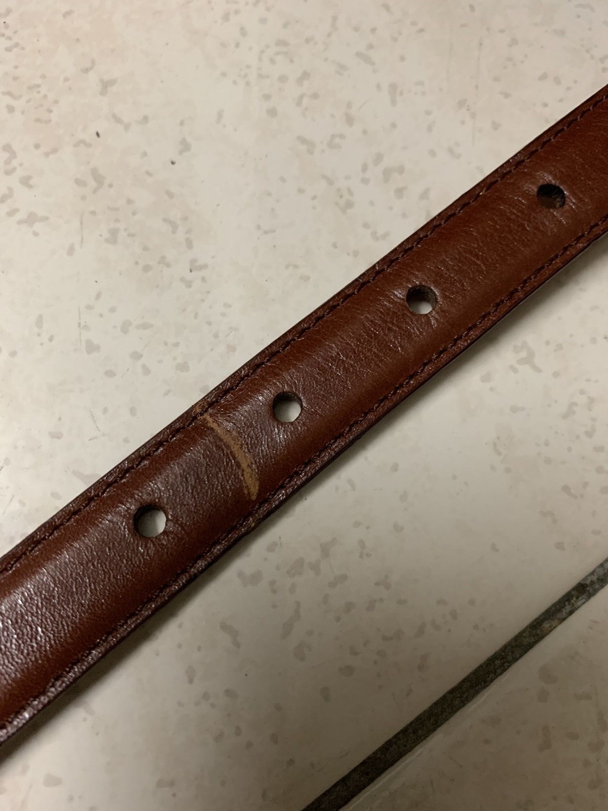 Ralph Lauren × Vintage Vintage ralph laurent leather belt 1995 collection Size ONE SIZE - 11 Thumbnail