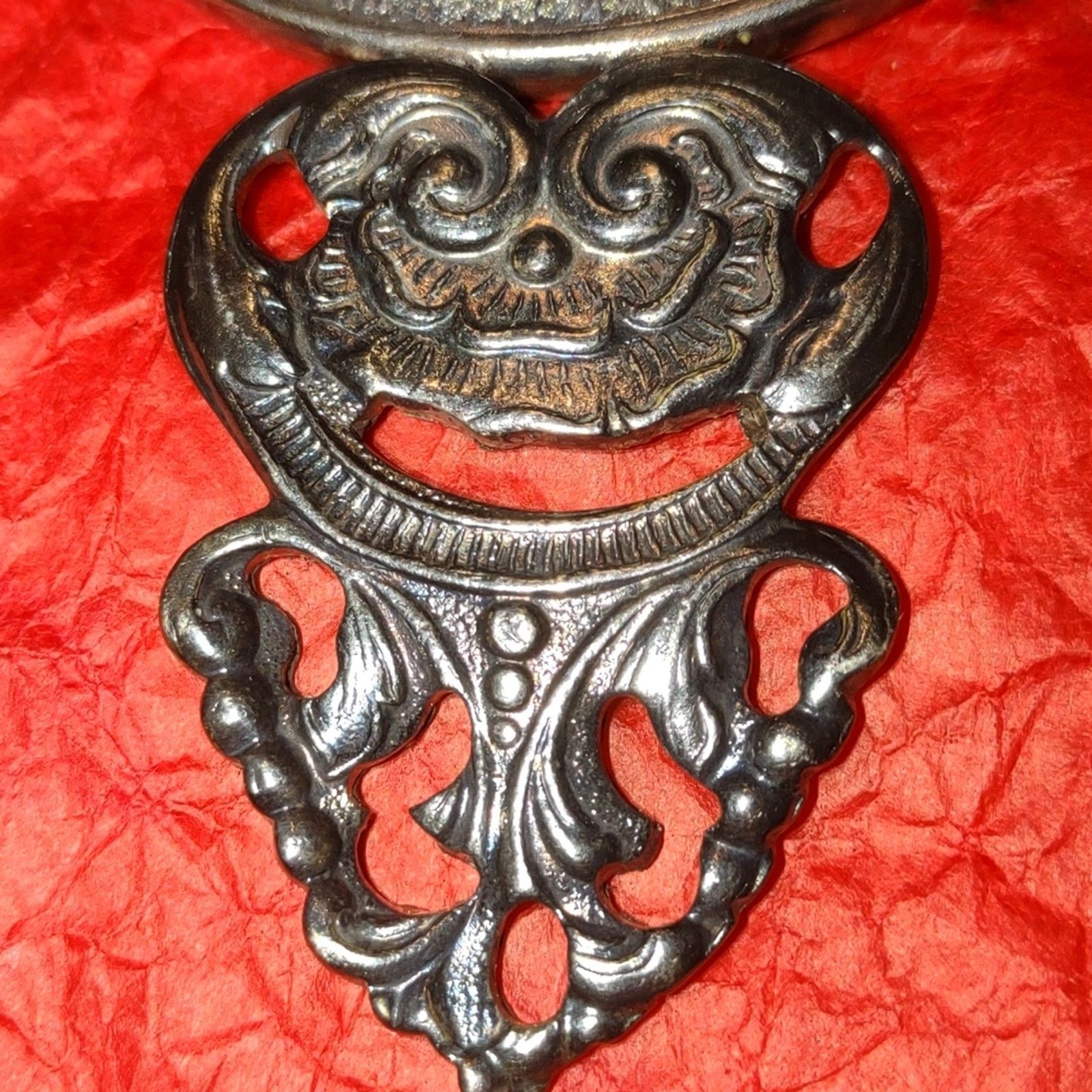 Other 1920s beautiful silver antique mirror detail on the handle Size ONE SIZE - 3 Thumbnail