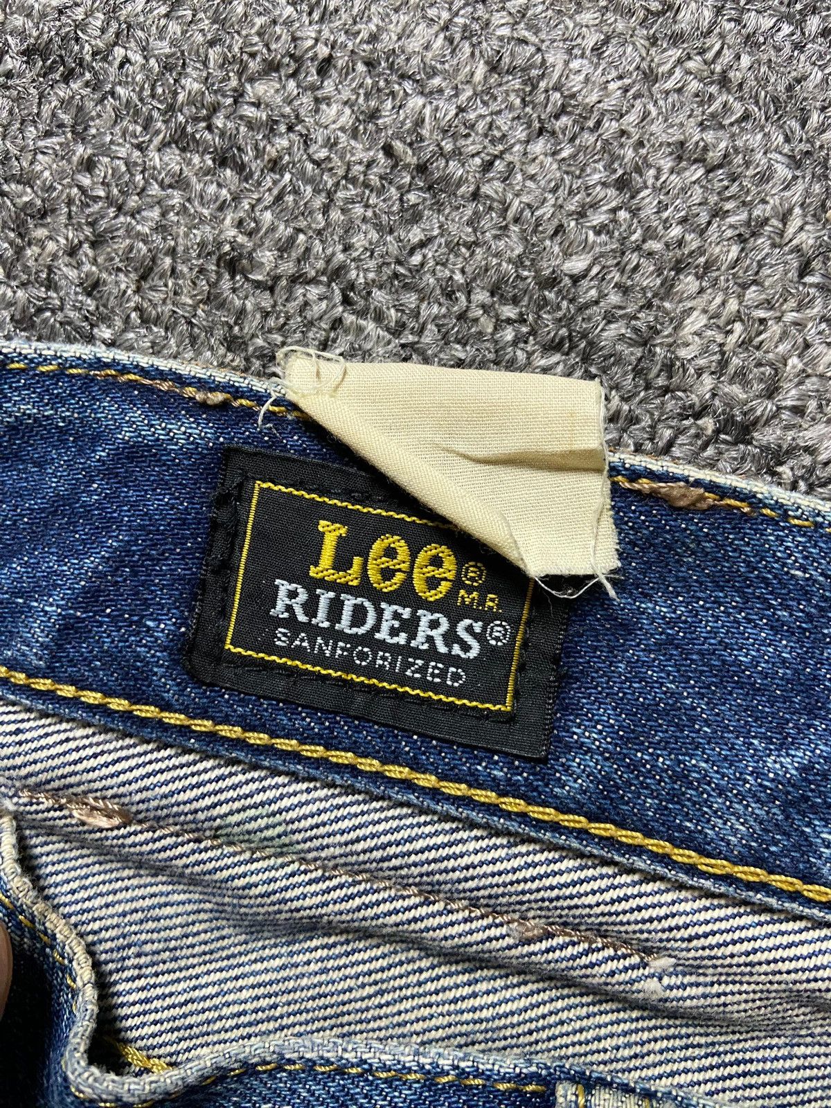 Japanese Brand × Lee × Vintage Vintage LEE Riders Distressed Denim Ripped Jeans (129) Size US 30 / EU 46 - 6 Thumbnail