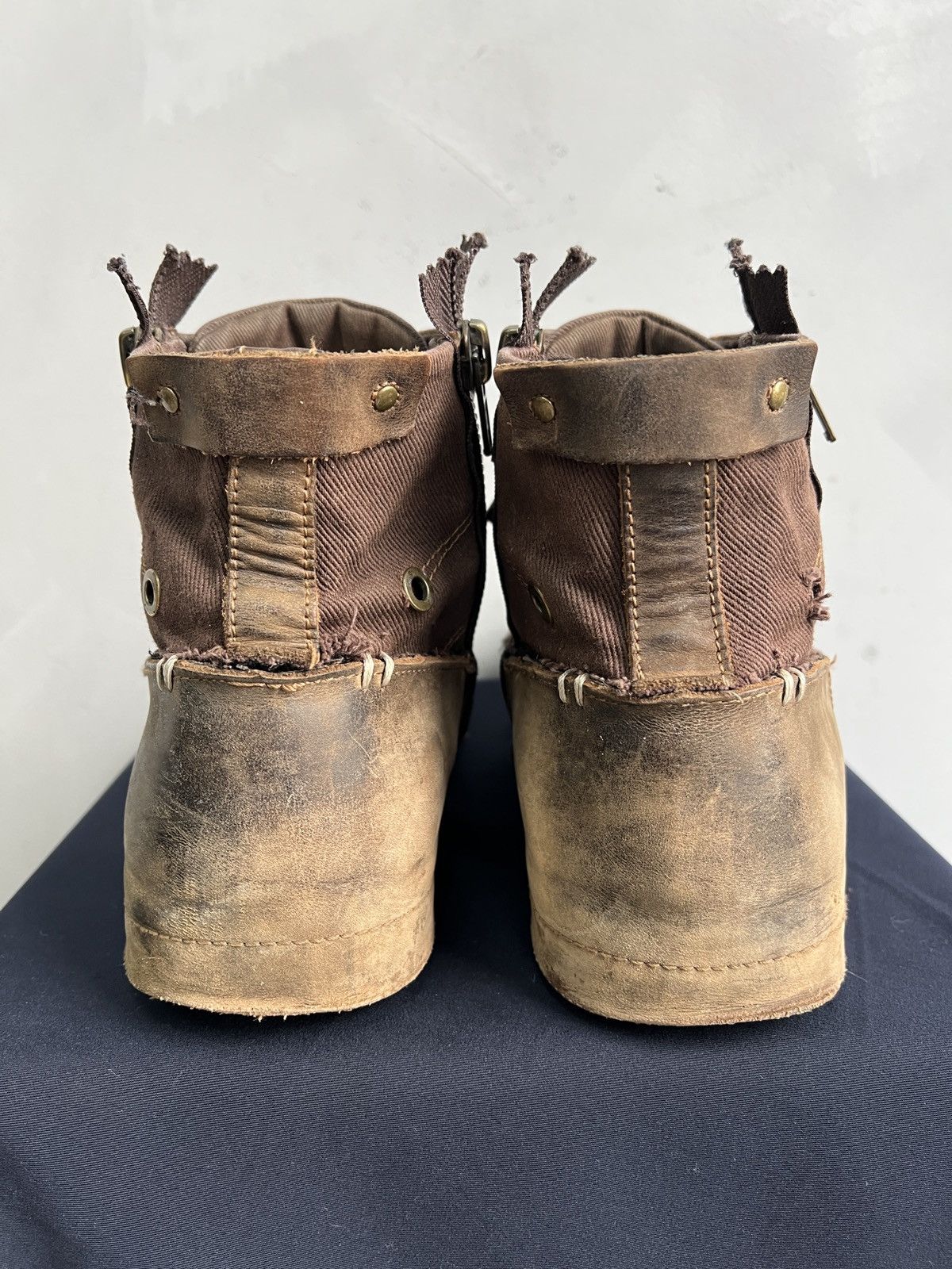 Replay Replay zipper ankle moto boots guidi style y2k hype Size US 13 / EU 46 - 8 Thumbnail