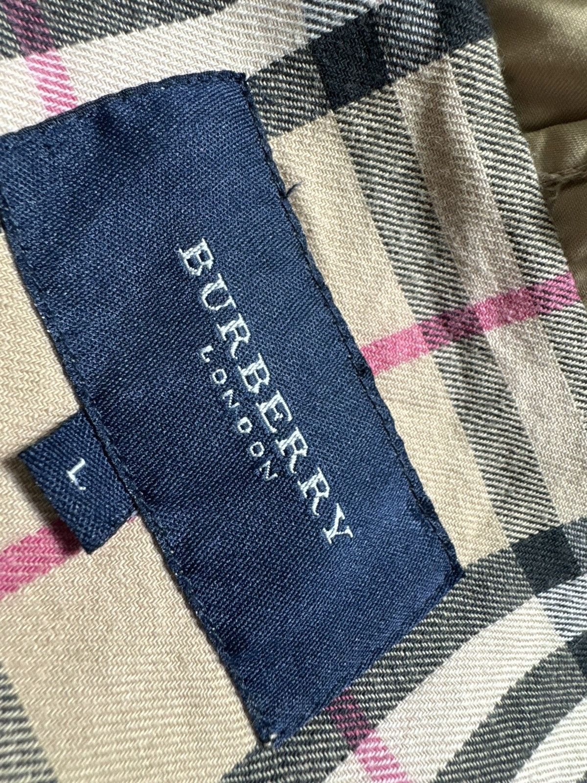Burberry Burberry London Vintage Brown Light Jacket Size L Casual Size US L / EU 52-54 / 3 - 6 Thumbnail