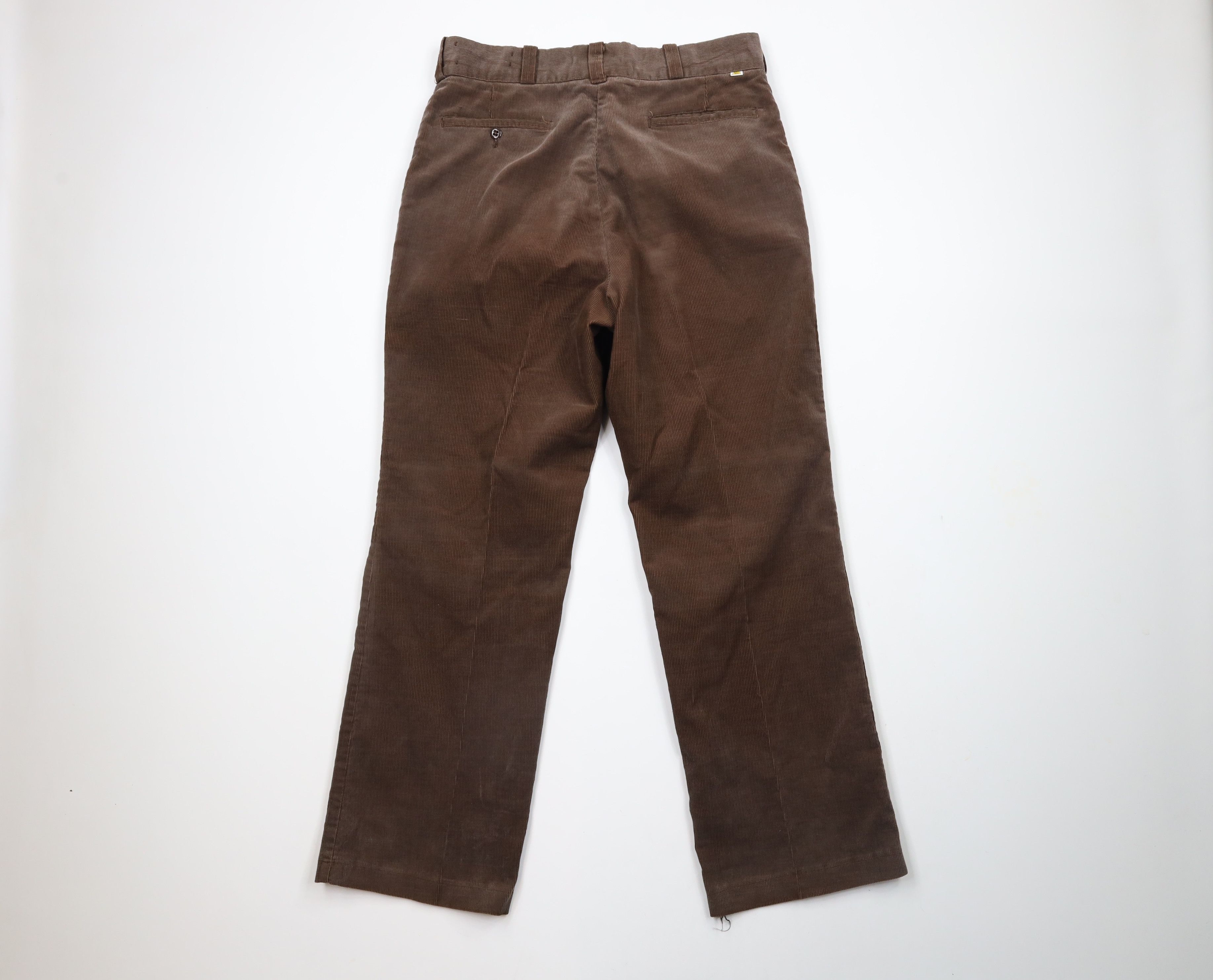 Vintage Vintage 70s Big Mac Faded Bell Bottoms Corduroy Pants USA Size US 32 / EU 48 - 9 Thumbnail