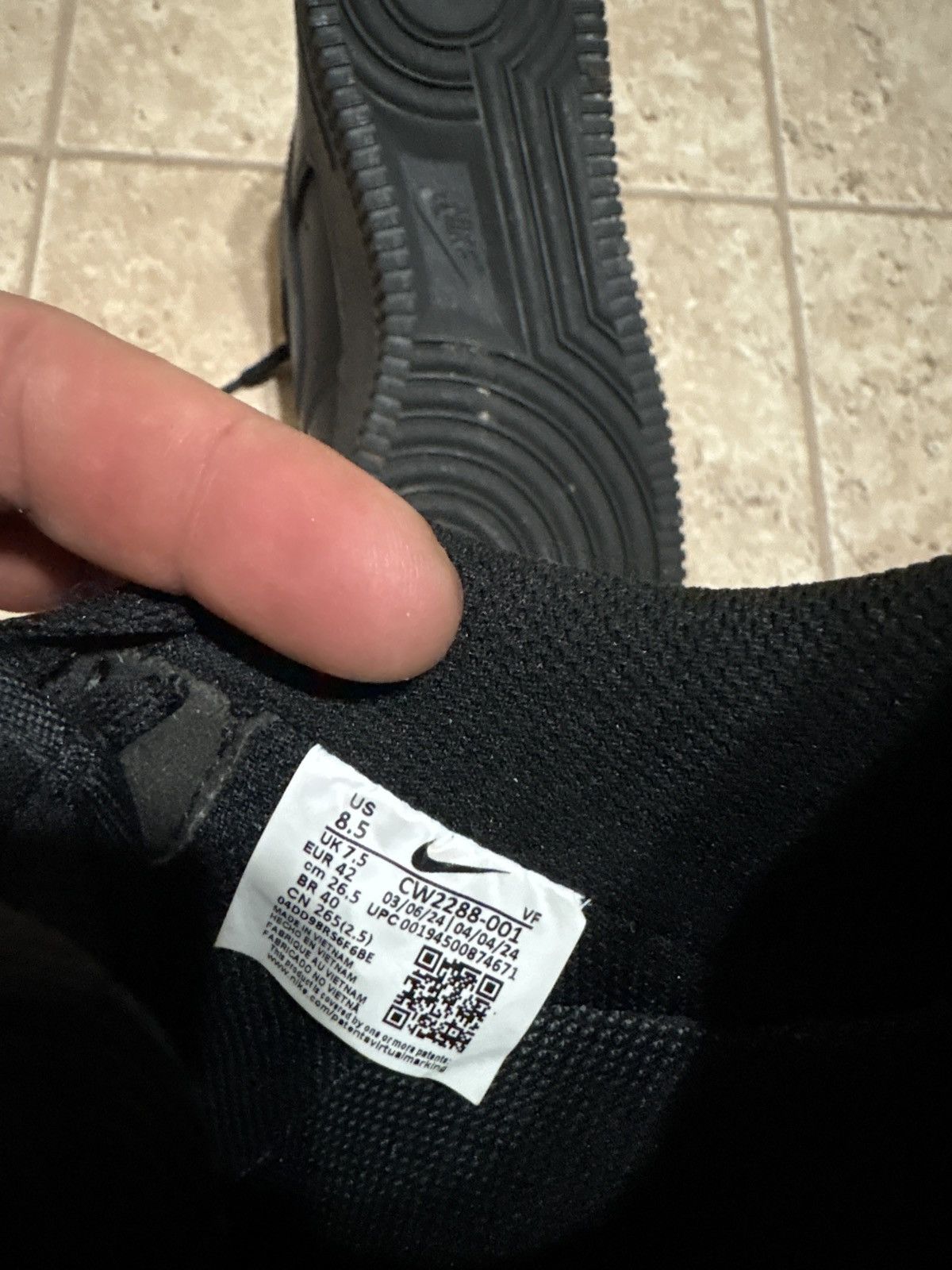 Nike Nike Air force 1 Size US 8.5 / EU 41-42 - 6 Thumbnail
