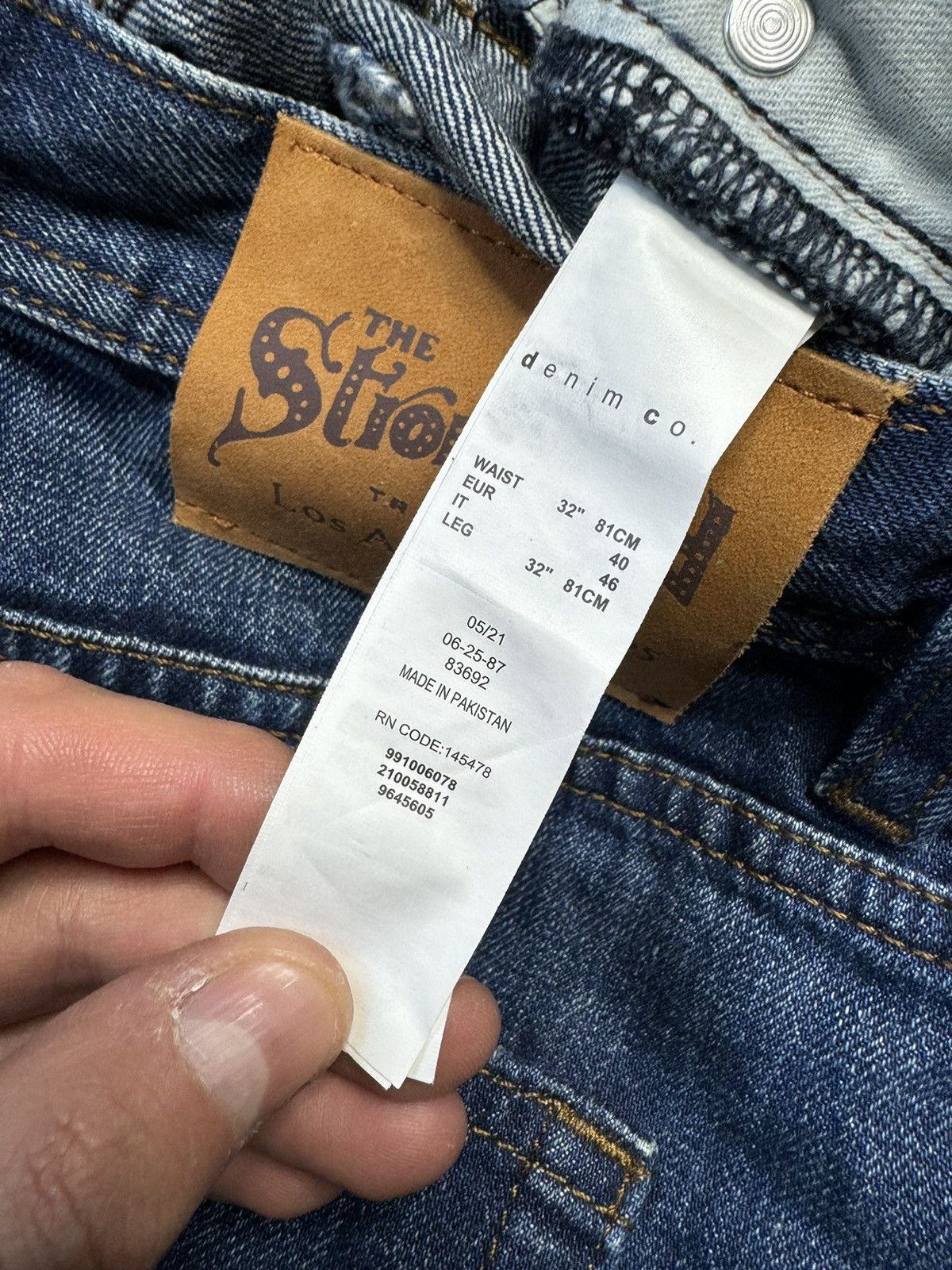 Stronghold × The Stronghold Stronghold Denim Work Pants Made in USA Size US 32 / EU 48 - 7 Thumbnail