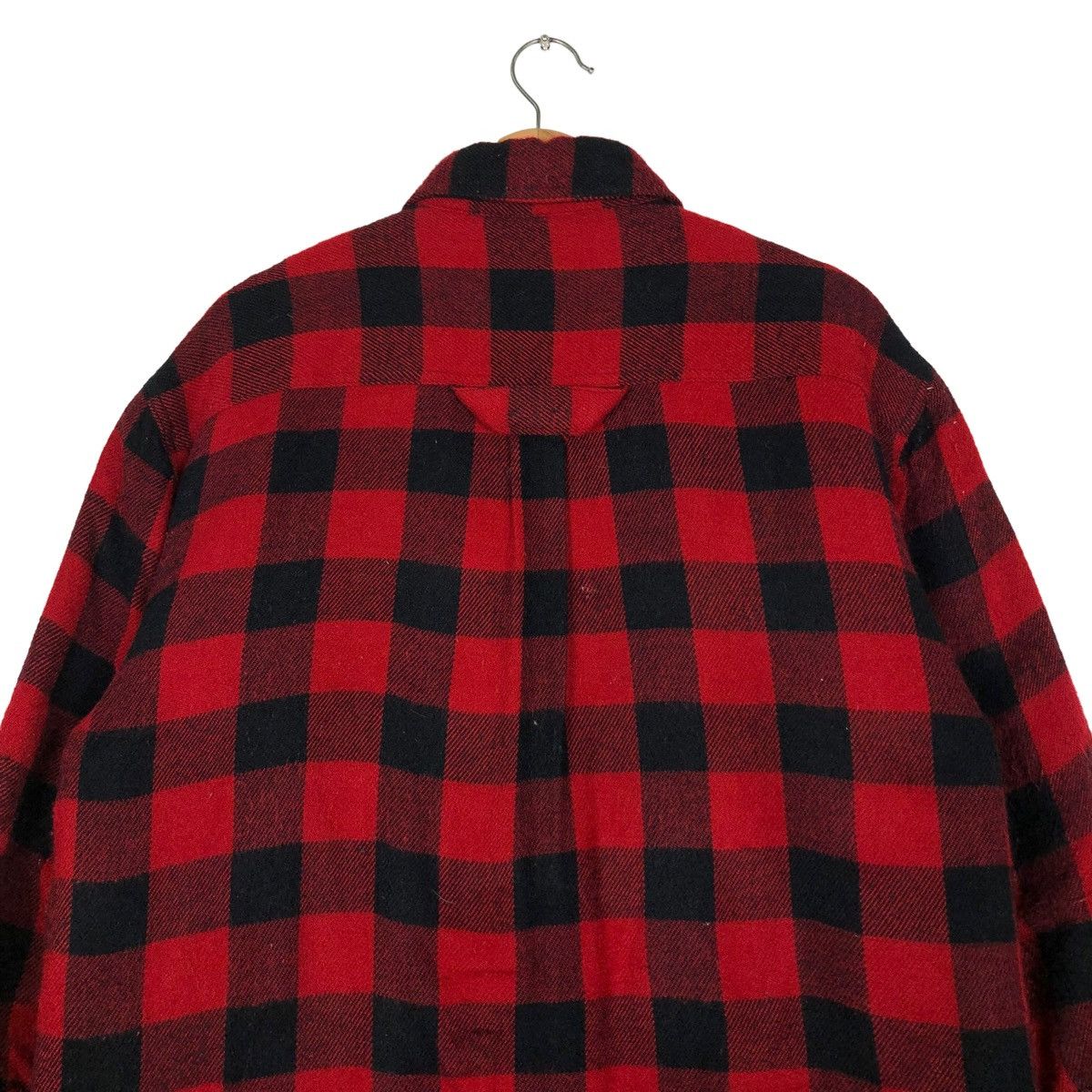 Flannel 🔥WOOL FLANNEL JACKET TARTAN CHECK DESIGN BUGLE ISSEY MIYAKE Size US L / EU 52-54 / 3 - 9 Thumbnail