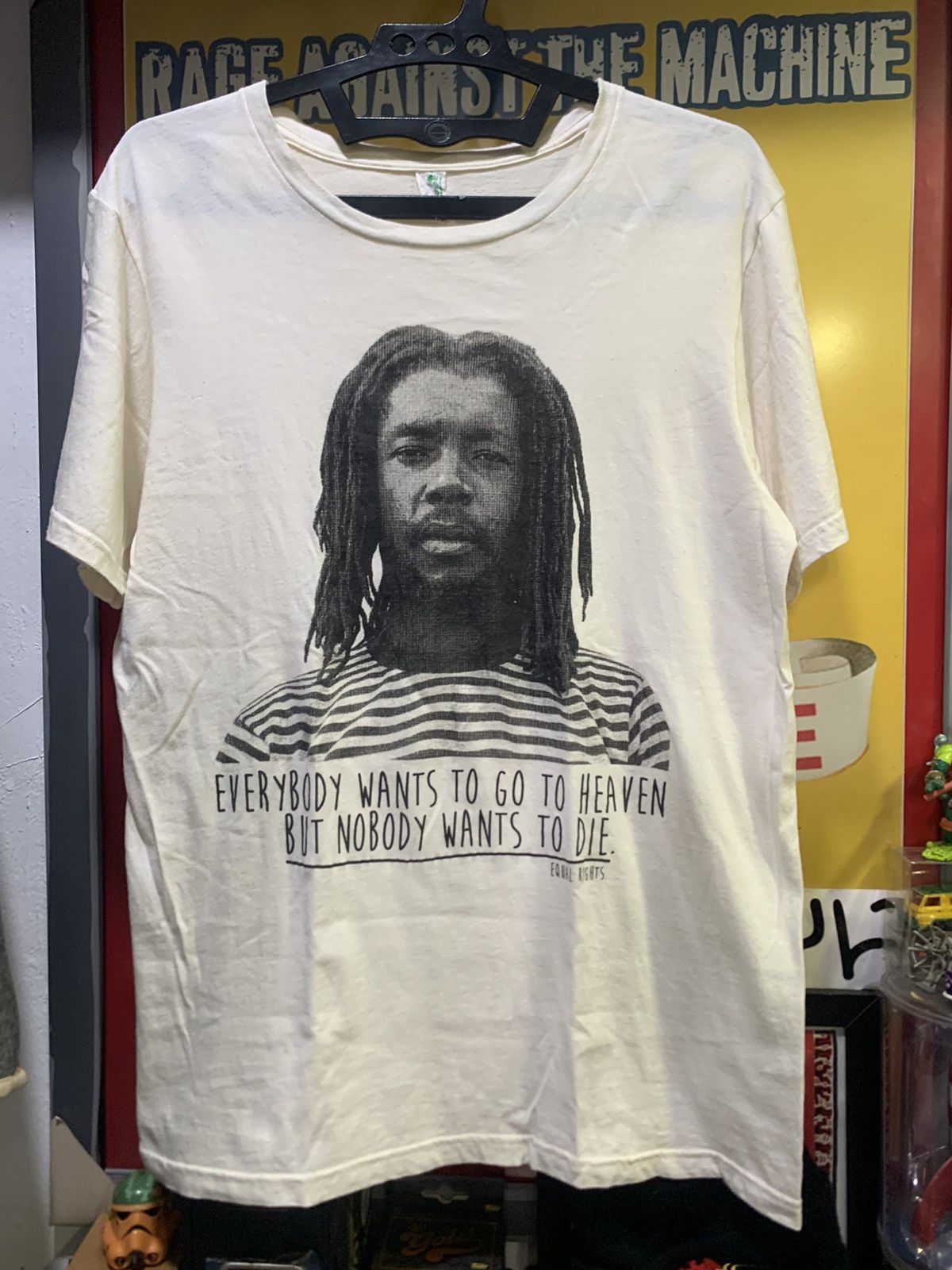 Band Tees × Vintage PETER TOSH Equal Rights “Everybody Wants To Go To Heaven… Size US M / EU 48-50 / 2 - 2 Thumbnail