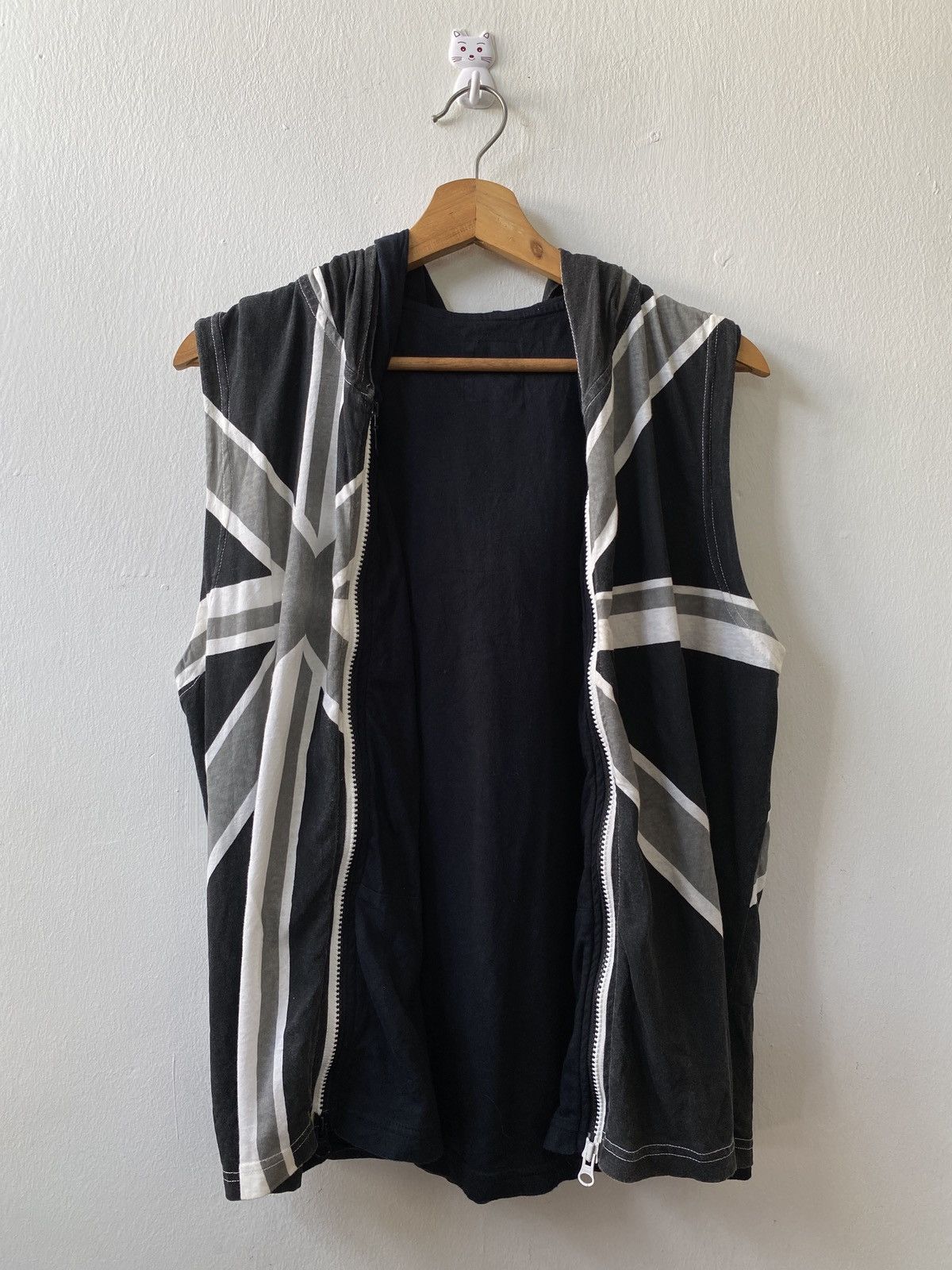 Japanese Brand Japanese Brand PPFM Reversible Sleeveless Zipper Hoodie Size US M / EU 48-50 / 2 - 8 Thumbnail
