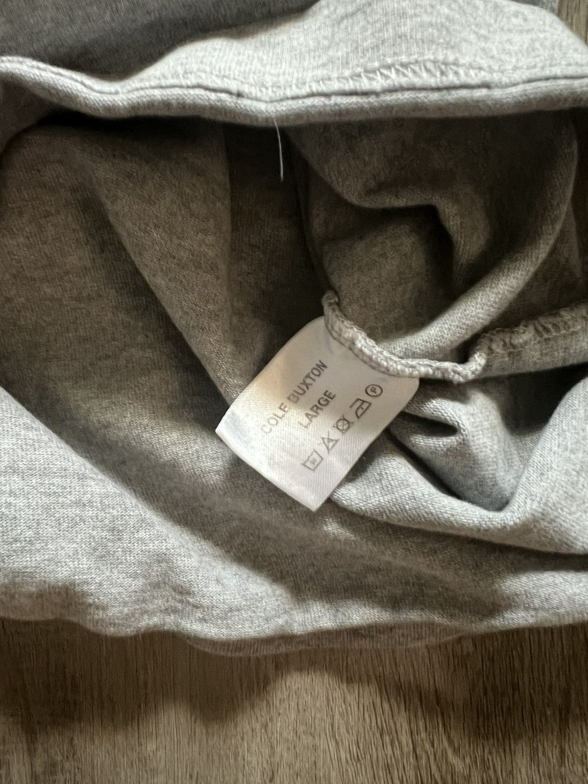 Cole Buxton Cole Buxton grey t shirt Size US L / EU 52-54 / 3 - 4 Thumbnail