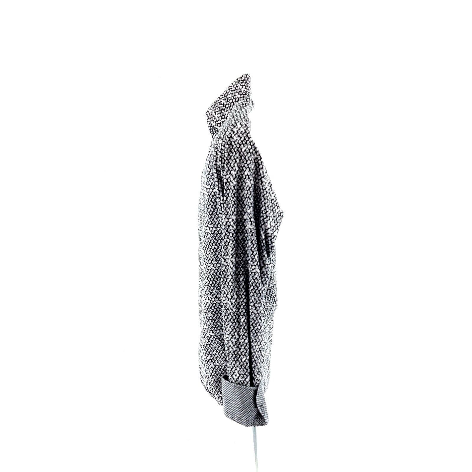 Stone Rose Stone Rose Size 2 Men's Paisley Gray Flip Cuff Cotton Collar Size US XS / EU 42 / 0 - 5 Thumbnail