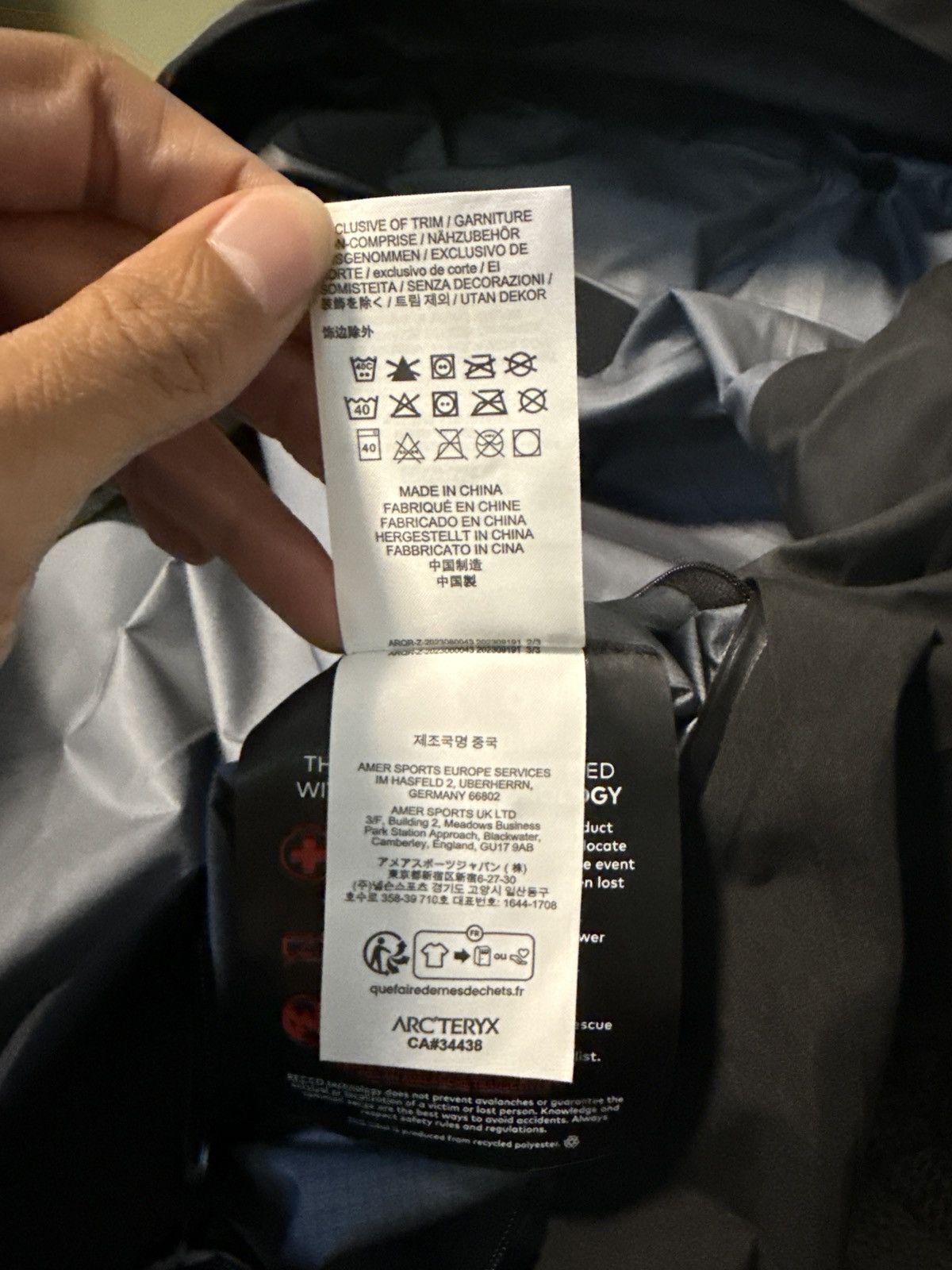 Arc'teryx Arc’teryx Rush Jacket Ski Jacket Size US L / EU 52-54 / 3 - 7 Thumbnail
