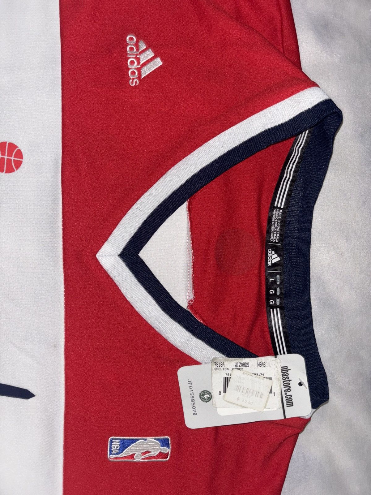 Adidas Adidas Wizards signed Jersey Size US L / EU 52-54 / 3 - 4 Thumbnail