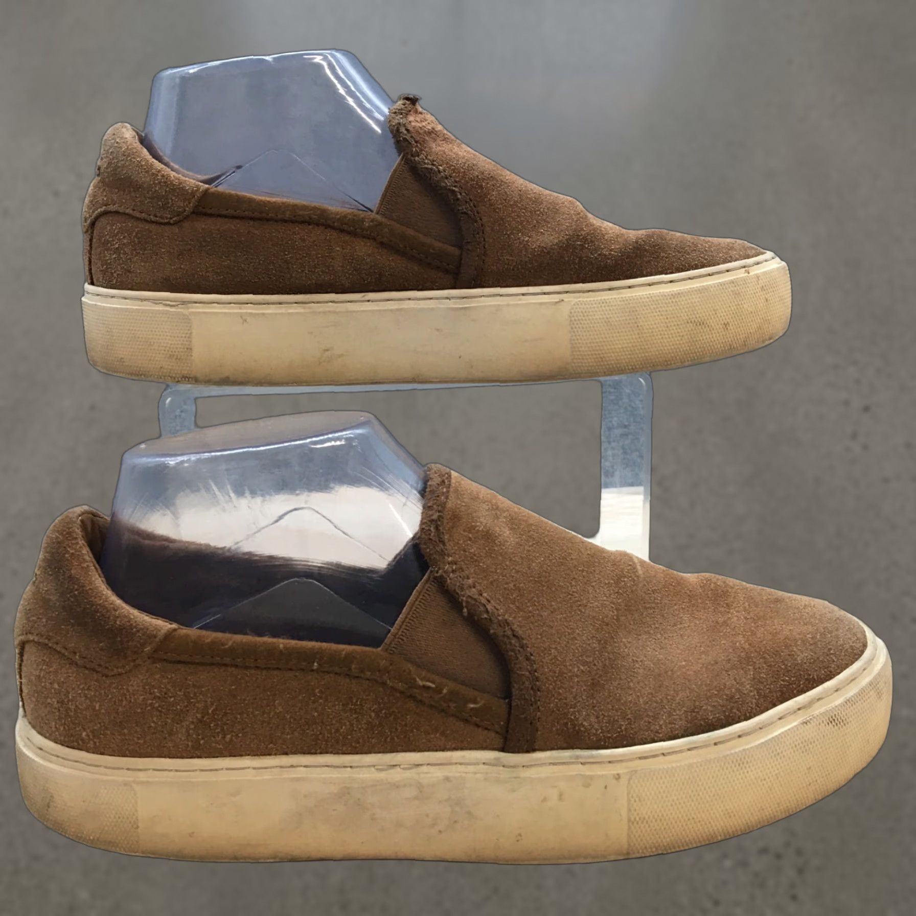 Ugg UGG Jass Casual Slip On Sneakers Womens 7.5 Brown Suede Low Top Shoes W Footwear Size M / US 6-8 / IT 42-44 - 1 Thumbnail
