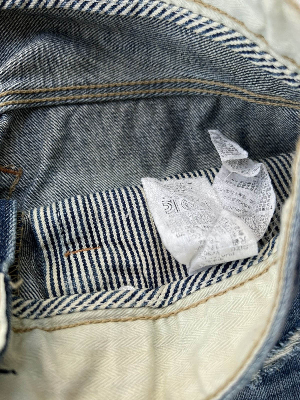 Levi's Beautiful Repaired Vintage Levi's 505 Denim Pants Size US 29 - 6 Thumbnail