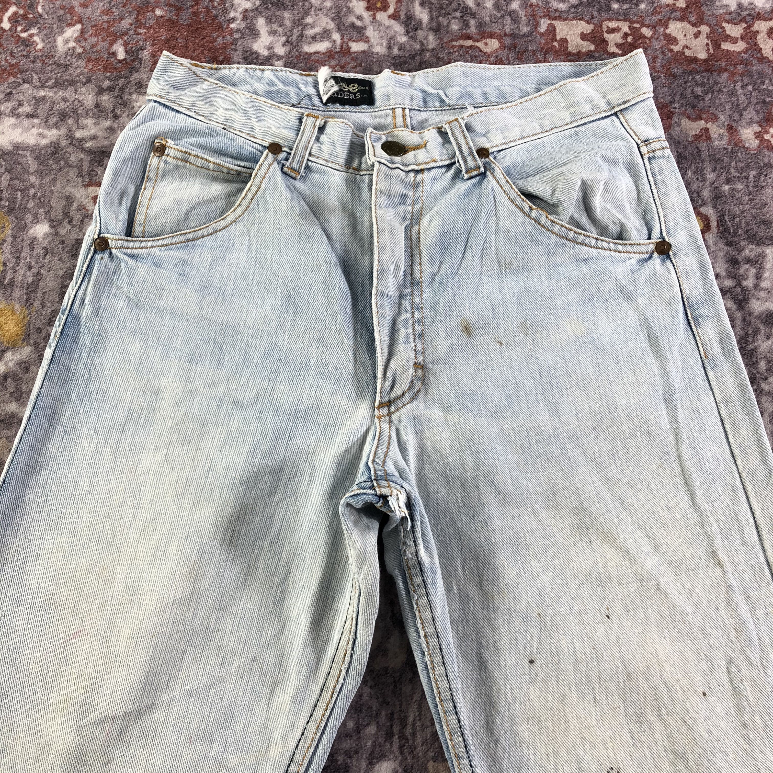 Lee × Vintage Vintage 90s Light Wash Lee Jeans-JM3250 Size US 30 / EU 46 - 3 Thumbnail
