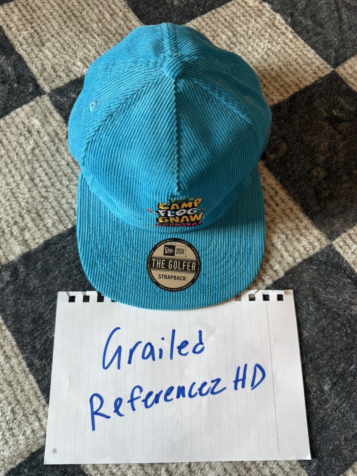 Golf Wang Tyler The Creator Camp Flog Gnaw Corduroy New Era Strapback Size ONE SIZE - 8 Thumbnail