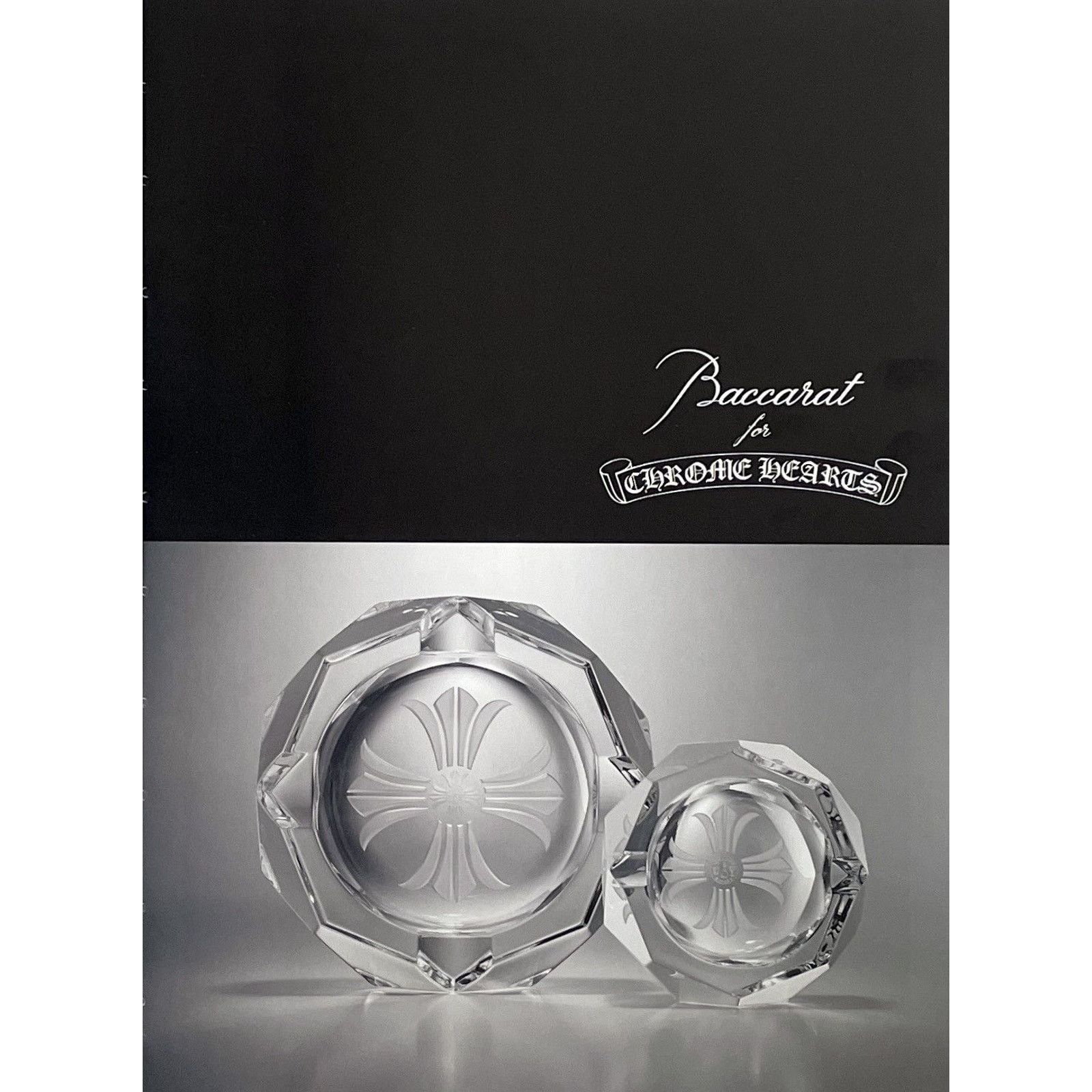 Chrome Hearts × Vintage Chrome Hearts Baccarat glass cup photo Poster framed 9x11 Size ONE SIZE - 2 Thumbnail