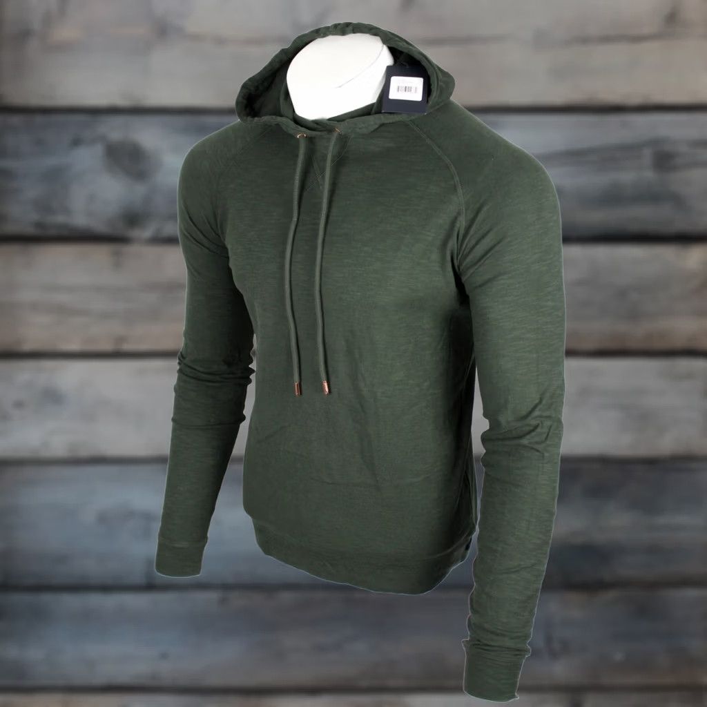 Vintage Good Man Brand Men's Legend Hoodie Long Sleeve Lightweight Green G317-1 Size US XXL / EU 58 / 5 - 1 Thumbnail