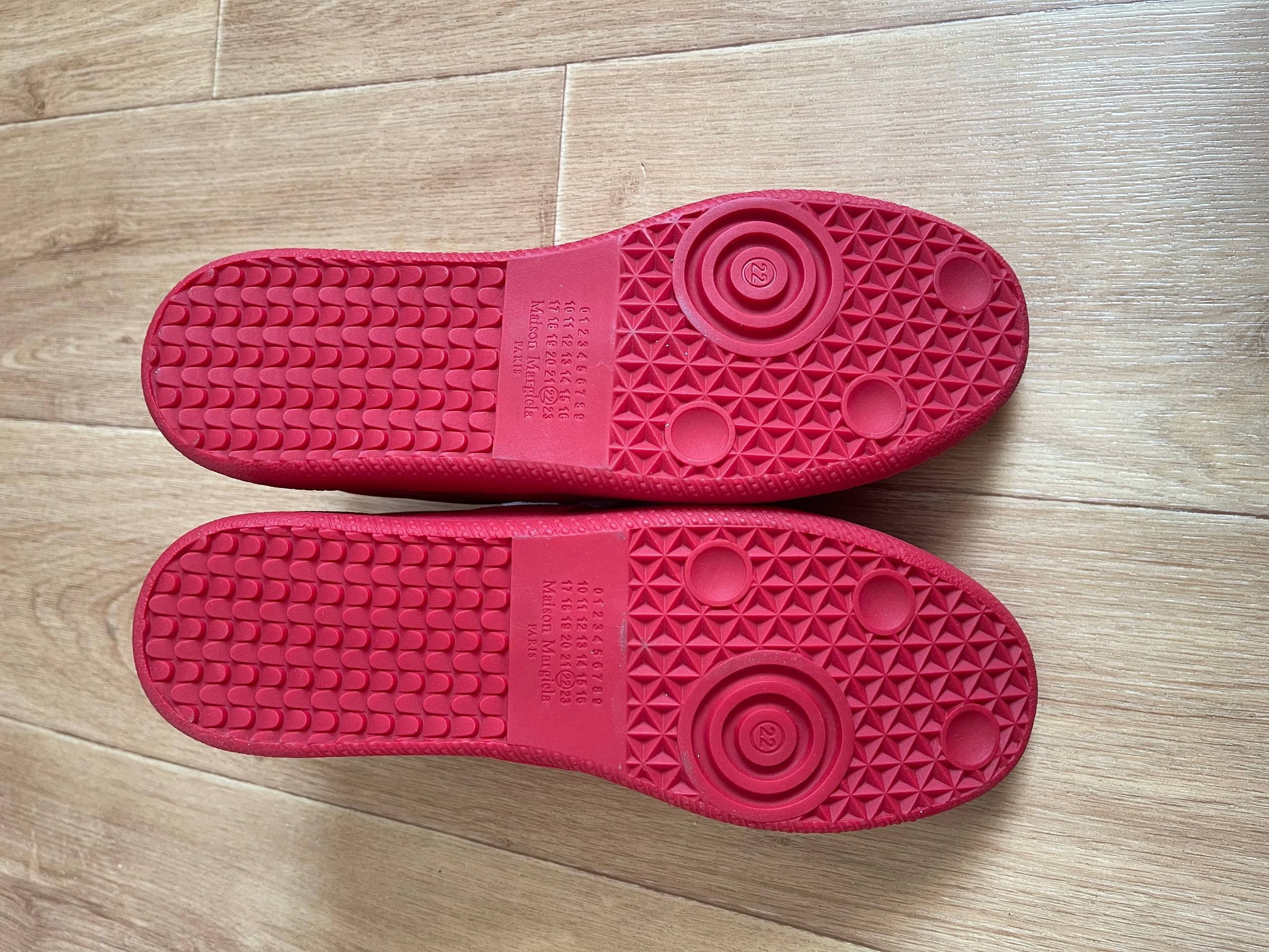Maison Margiela Maison Martin Margiela MMM Low tTop Replica Red Sneaers Sz42 Size US 9 / EU 42 - 8 Thumbnail