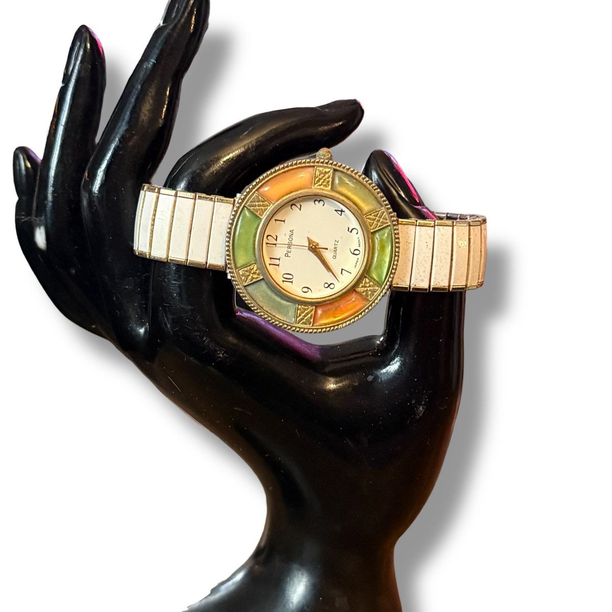 Vintage Vintage Persona jeweled expandable band watch Size ONE SIZE - 9 Thumbnail
