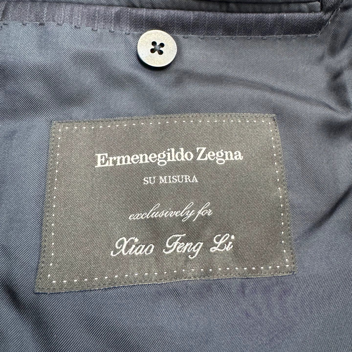 Ermenegildo Zegna Zegna Su Misura Wool Suit Jacket 46 99 New Size 46S - 3 Thumbnail