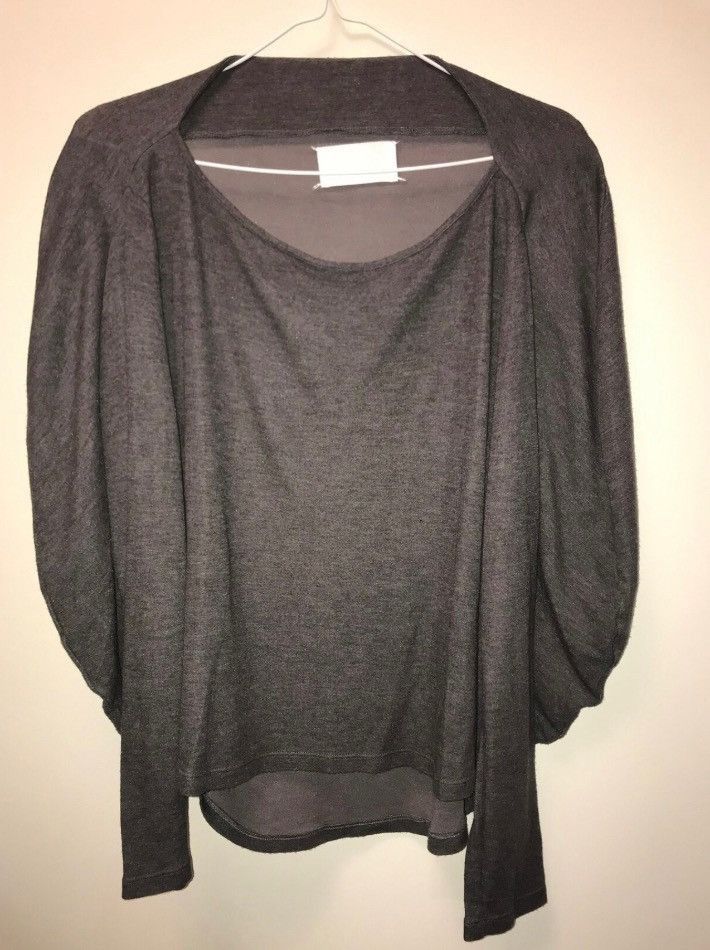 Maison store Margiela Open Back Long Sweater Top