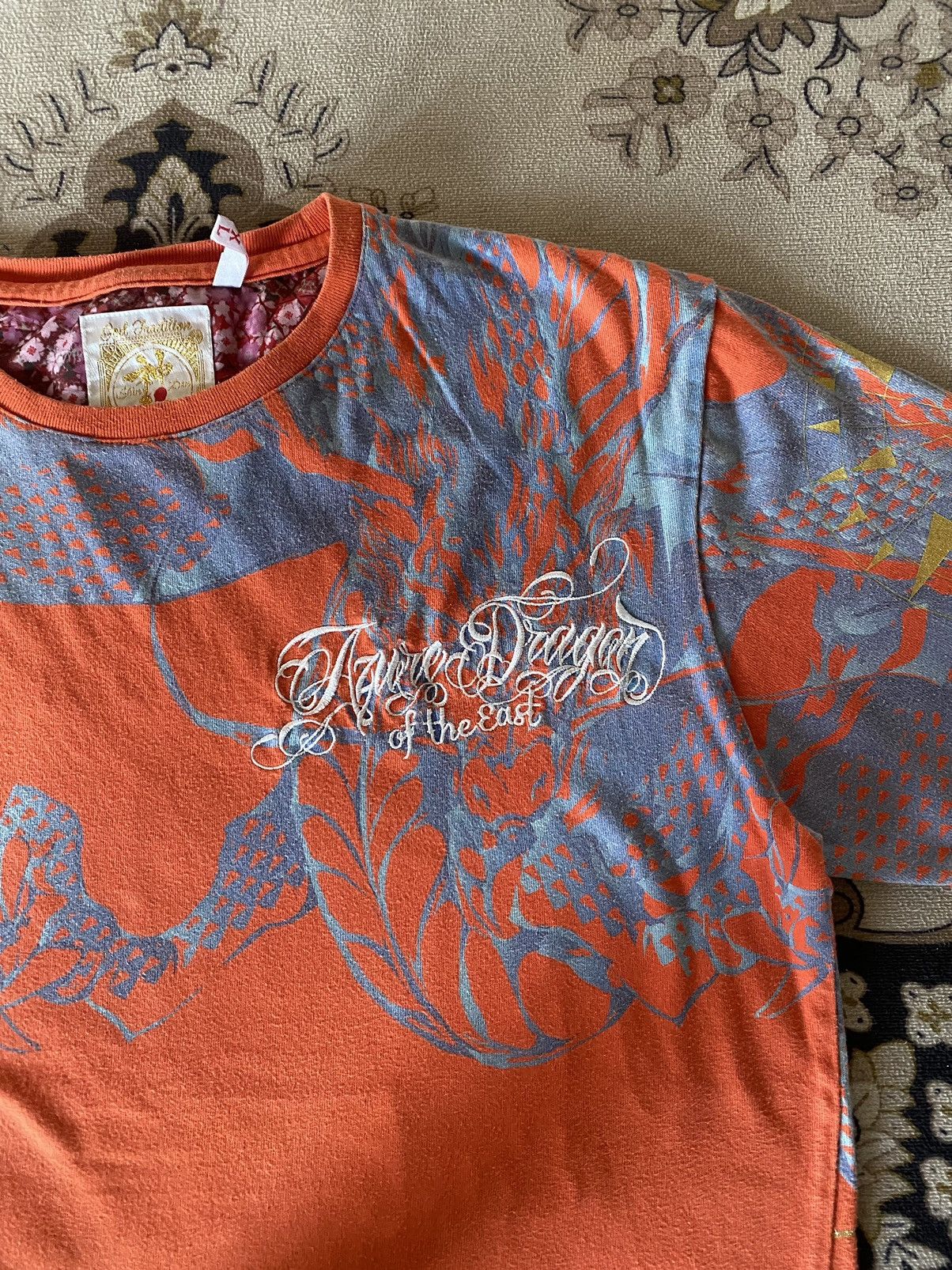 Anime Vintage Japanese Brand Sukajan Design Tee Size US L / EU 52-54 / 3 - 4 Thumbnail