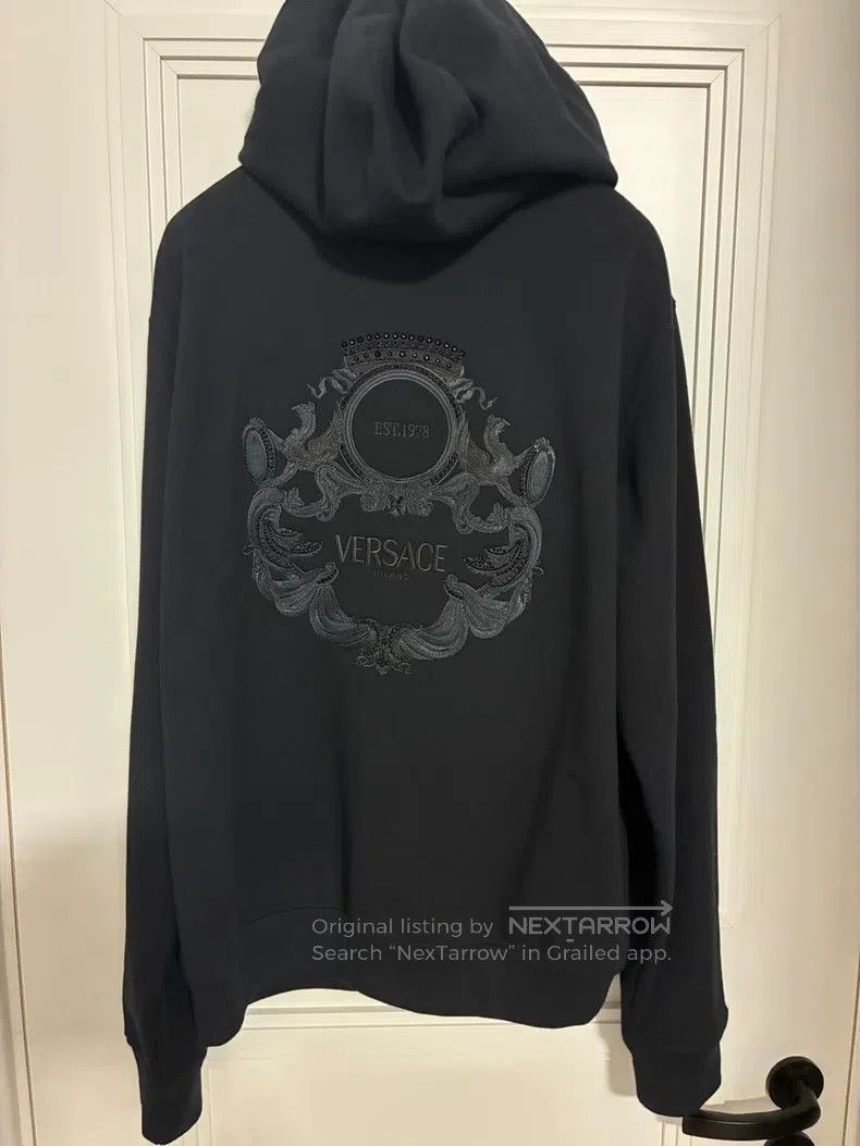Versace Versace Classic zippered hooded sweatshirt Size US L / EU 52-54 / 3 - 2 Thumbnail