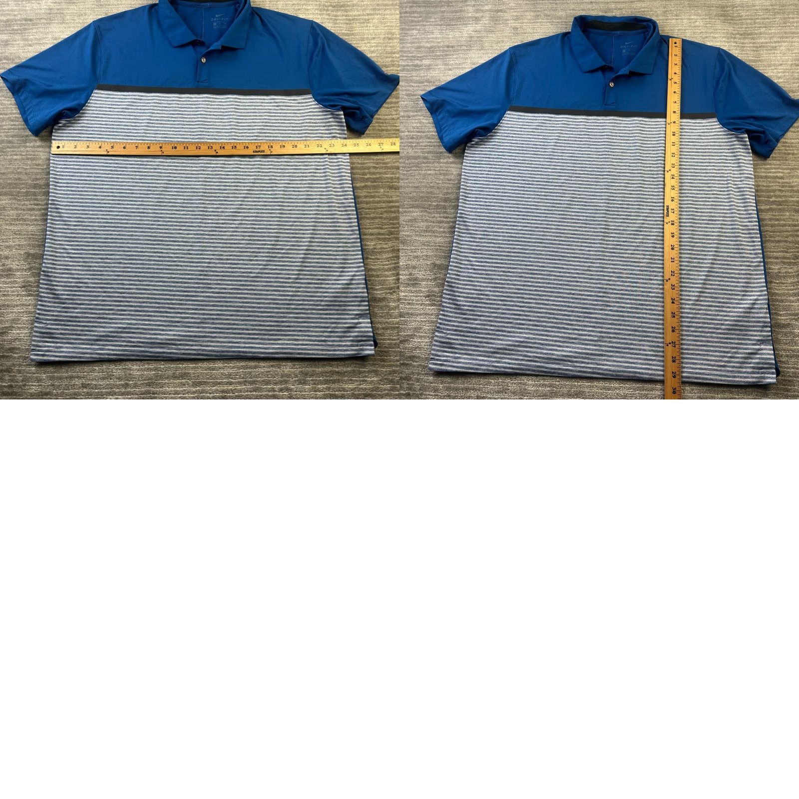 Nike Nike Tiger Woods Polo Shirt Mens XL Blue Golf Dri Fit Size US XL / EU 56 / 4 - 8 Thumbnail