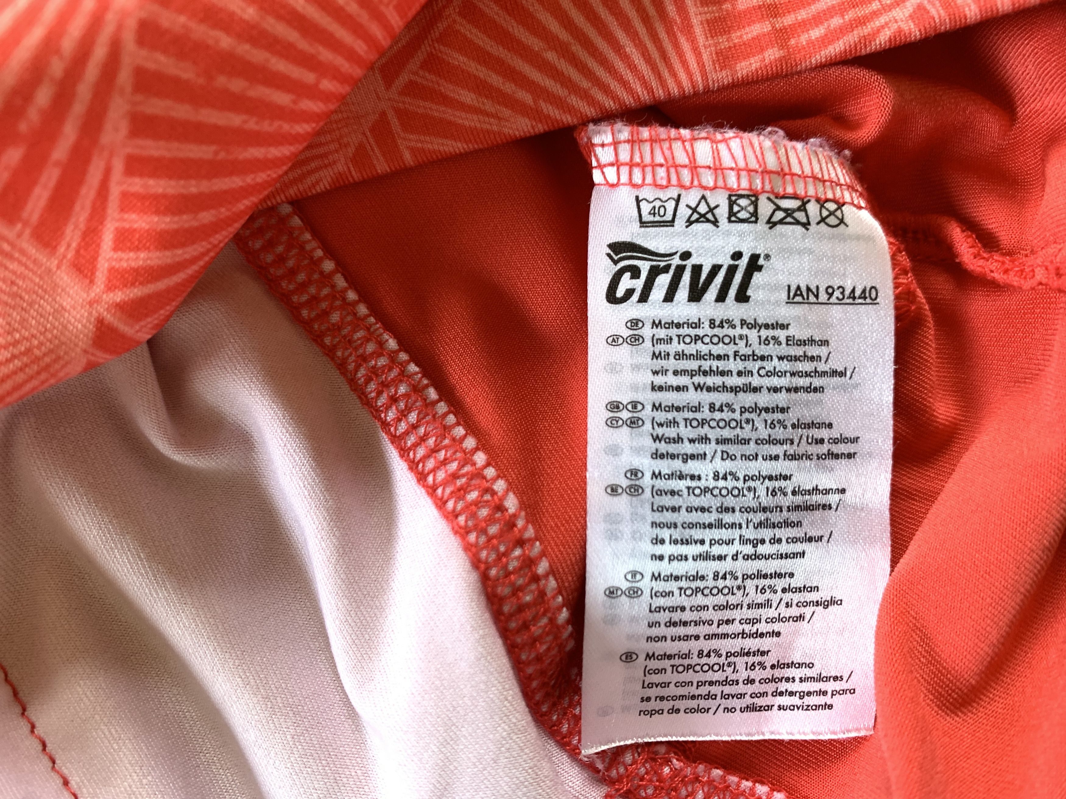 Sports Specialties Women’s Crivit Sports Cycling Jersey Size S / US 4 / IT 40 - 7 Thumbnail