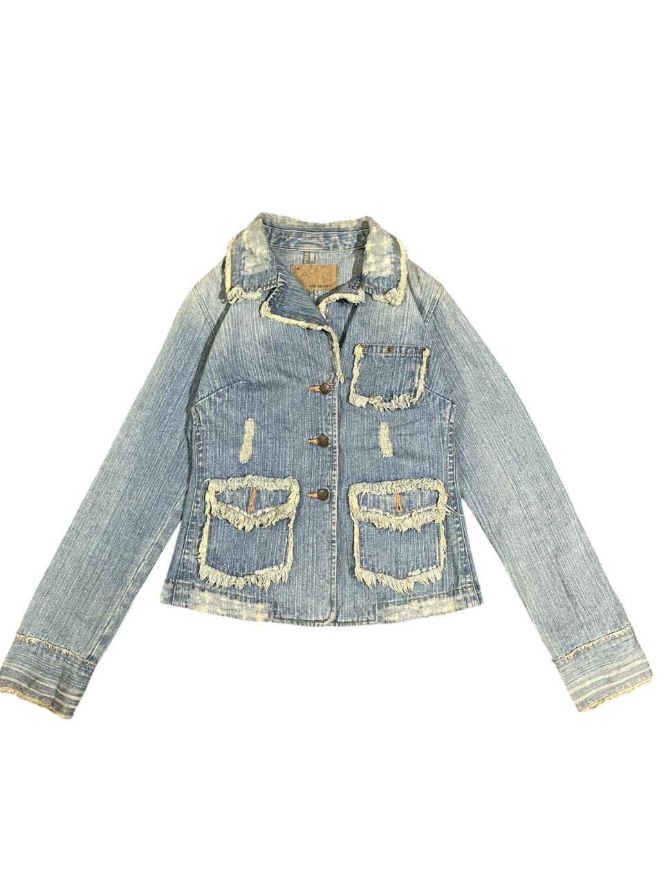 Beams Plus Y2K Ray Beams Denim Jacket Size M / US 6-8 / IT 42-44 - 1 Thumbnail
