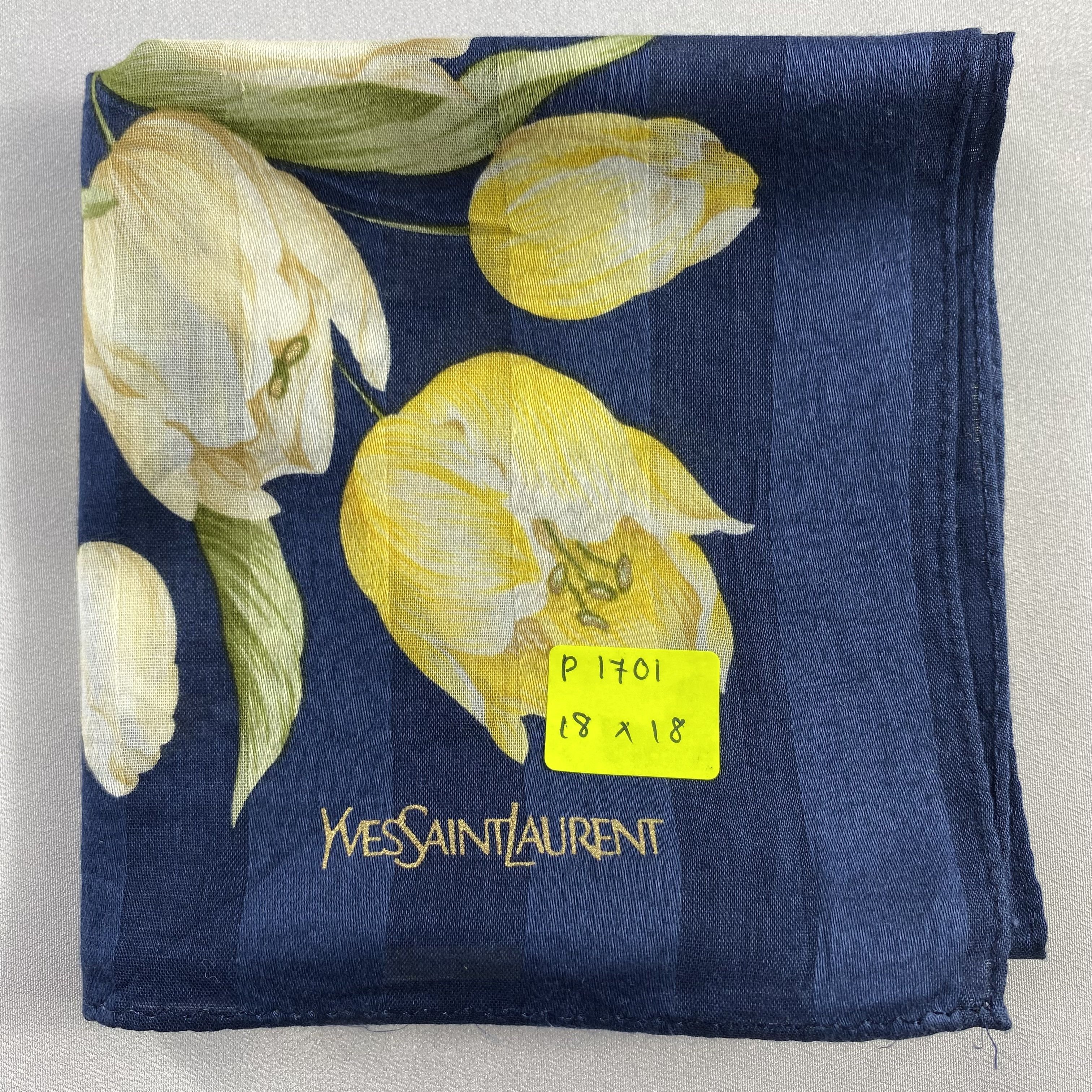 Vintage Yves Saint Laurent Bandana/ Handkerchief / Neckerchief-P1701 Size ONE SIZE - 5 Thumbnail