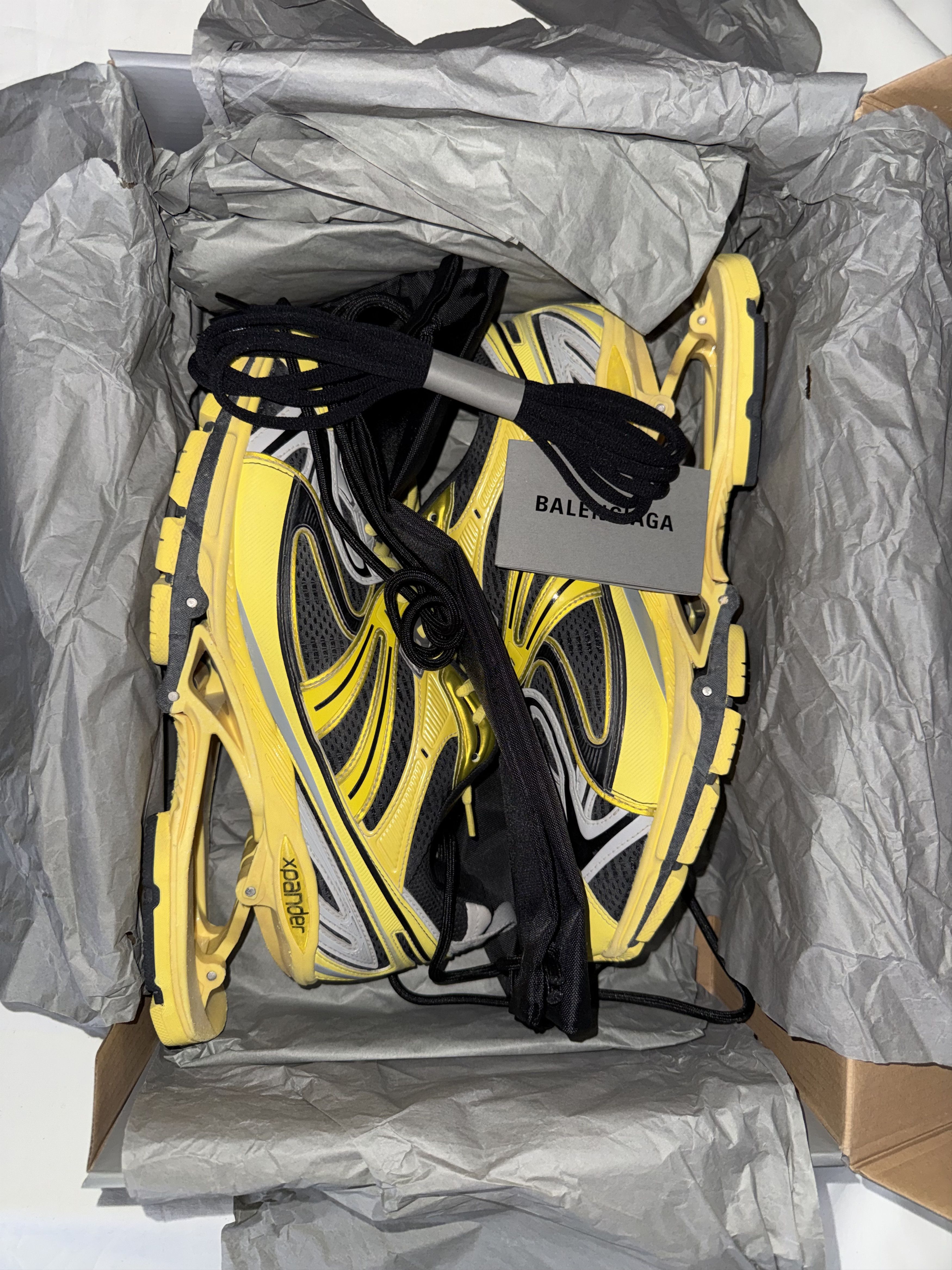 Balenciaga Balenciaga X-Pander Yellow/Gray Size US 11 / EU 44 - 1 Thumbnail