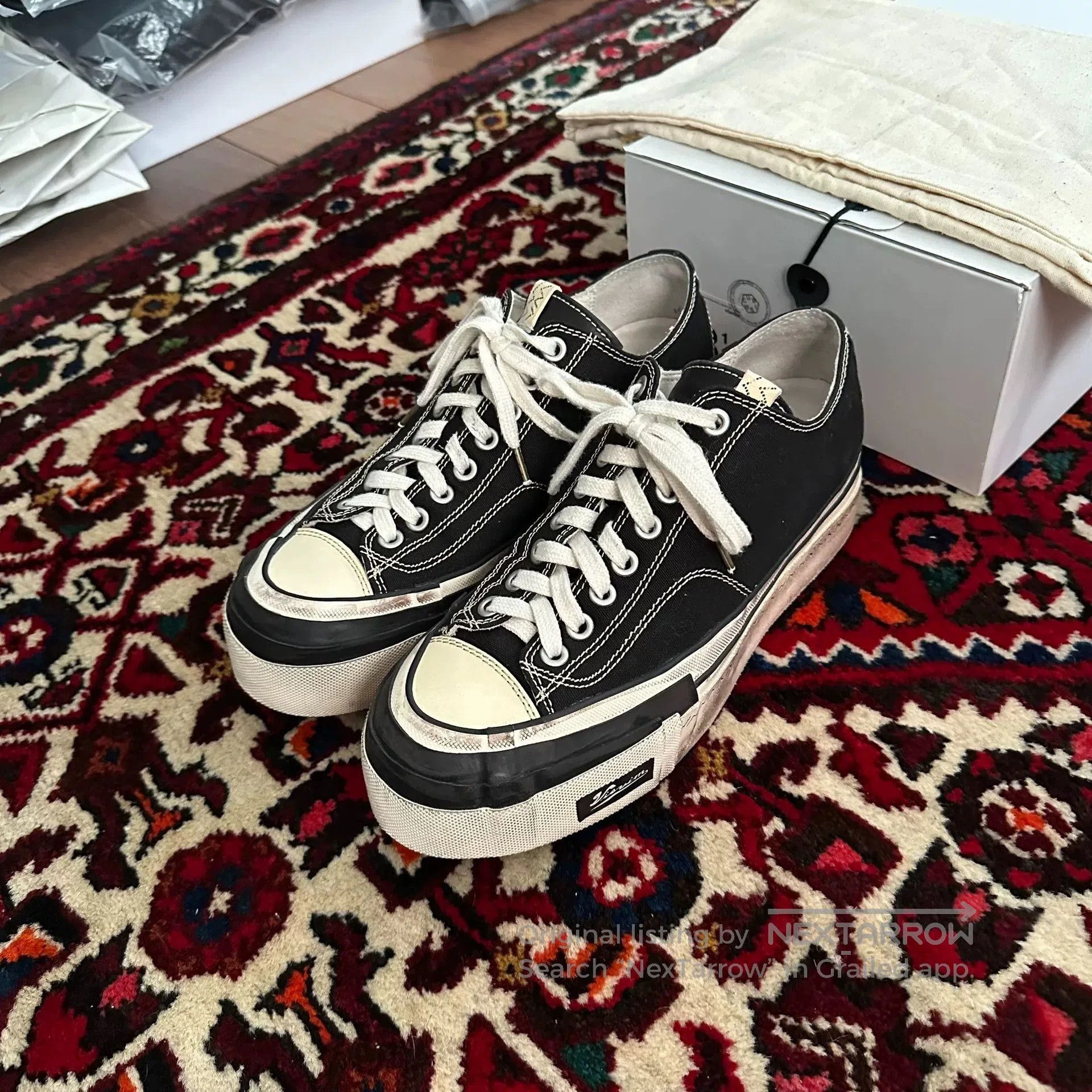 Visvim visvim skagway canvas shoes size 8.5. Size US 8.5 / EU 41-42 - 2 Thumbnail