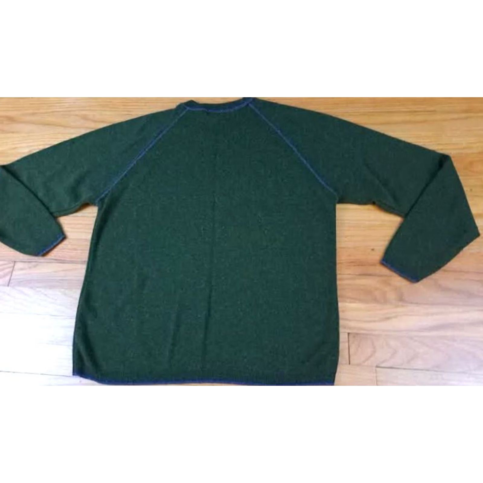 Vintage VINTAGE Arizona Jeans Sweater L USA Dark green Wool Mens Size US L / EU 52-54 / 3 - 6 Thumbnail