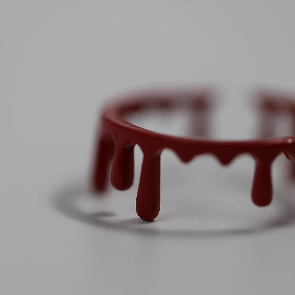 Jewelry Dark Jewelry Rings Open Size Chrome Ring (Size 7-13) Size ONE SIZE - 2 Thumbnail