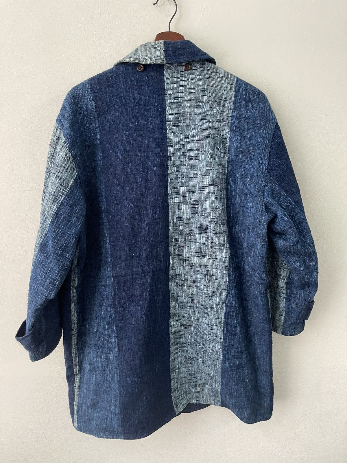 Indigo VINTAGE INDIGO BLUE DYED JACKET BLUE JAPAN Size US M / EU 48-50 / 2 - 3 Thumbnail