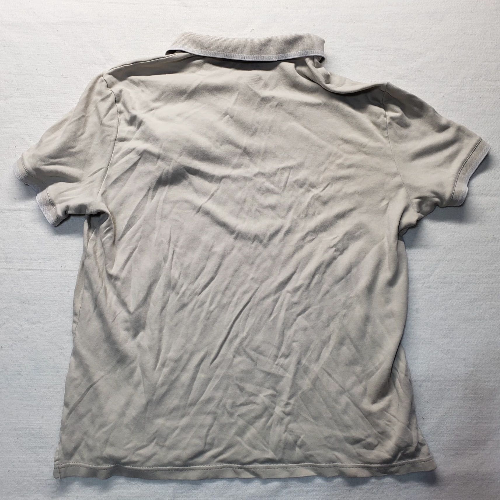 Apt. 9 APT.9 Solid White Polo Shirt 3-Button Pocket Women's Large Polo Shirt White 100% Cotton Mens Womens Girls Size L / US 10 / IT 46 - 7 Thumbnail