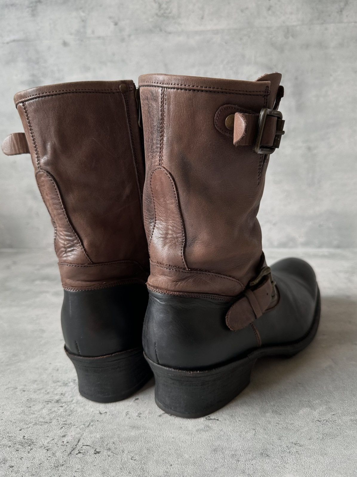 Alfredo Bannister TWO-TONE ENGINEER BOOTS Size US 8 / EU 41 - 3 Thumbnail
