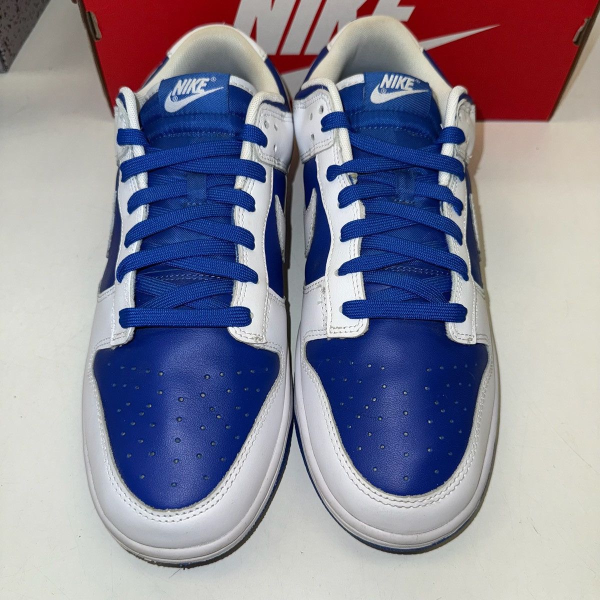 Nike Size 11 - Nike Dunk Low Racer Blue 2022 DD1391-401 Size US 11 / EU 44 - 4 Thumbnail
