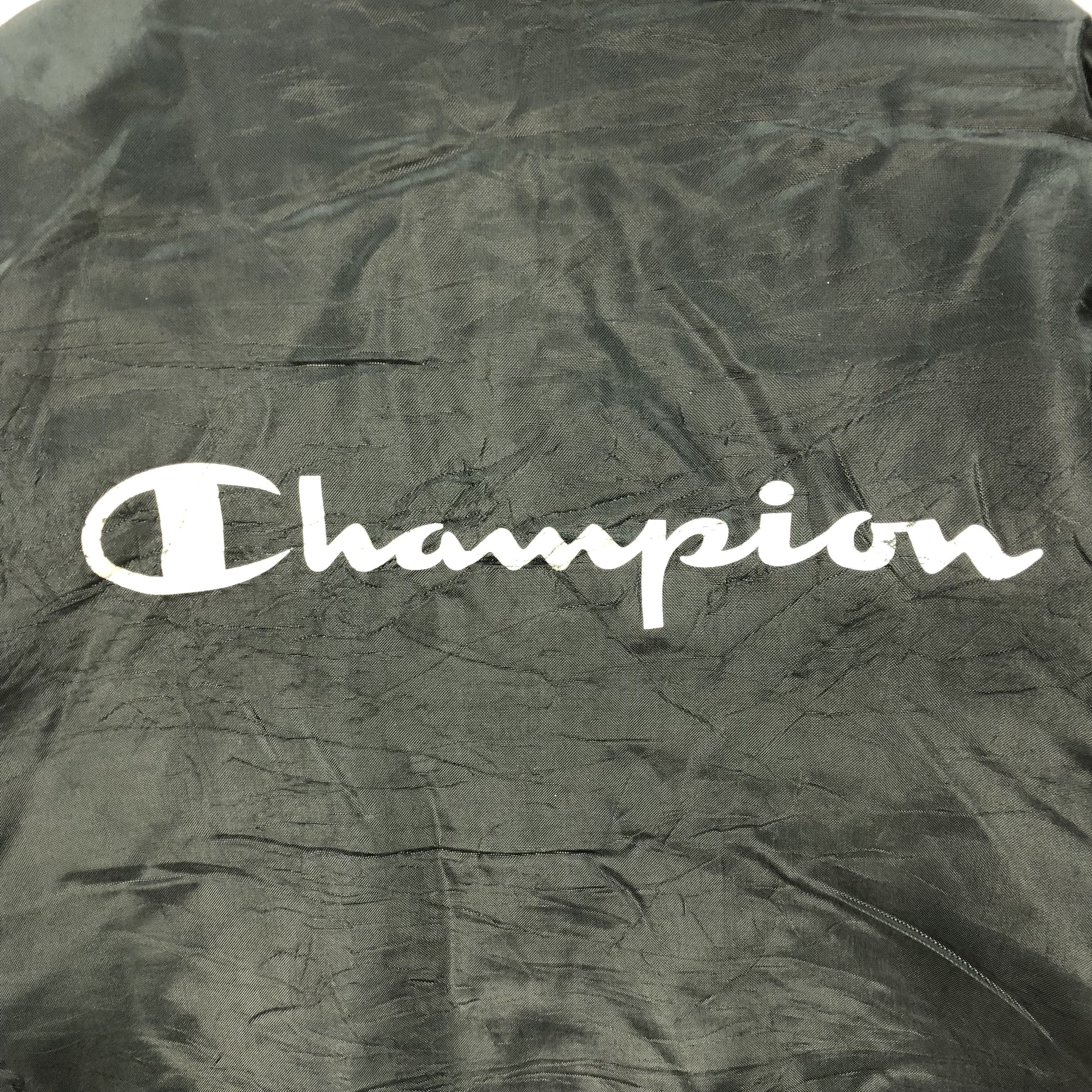 Champion Vintage Champion Windbreaker Fleece Hoodie Coach Jacket Size US L / EU 52-54 / 3 - 6 Thumbnail