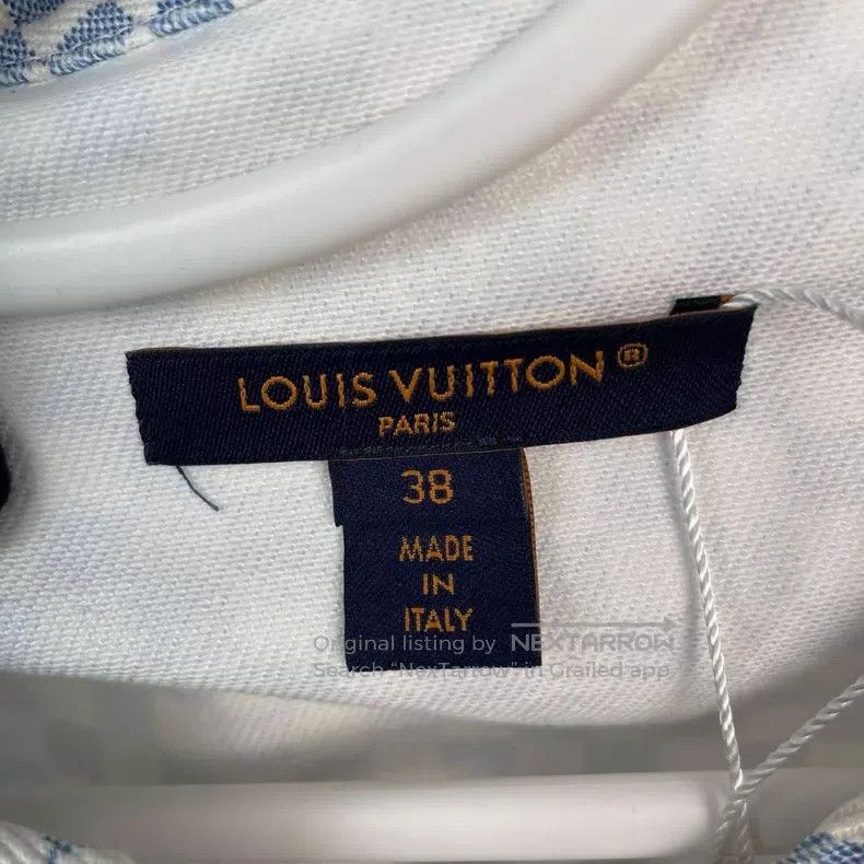 Louis Vuitton Louis Vuitton Denim checkerboard dress Size XS / US 0-2 / IT 36-38 - 4 Thumbnail