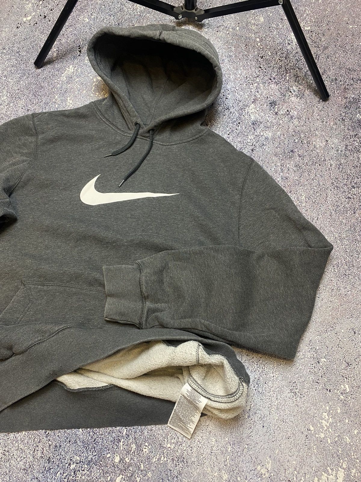 Nike × Vintage 💥JAPANESE NIKE VINTAGE SWOOSH HOODIE Size US L / EU 52-54 / 3 - 8 Thumbnail