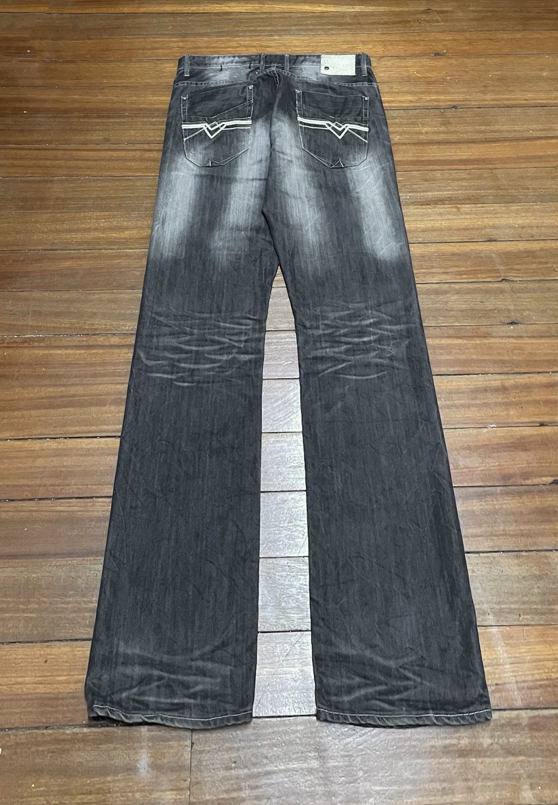 If Six Was Nine × Japanese Brand × Vintage Rare Design Vintage Japanese Brand Projek Raw Jeans 2000s Size US 36 / EU 52 - 1 Thumbnail