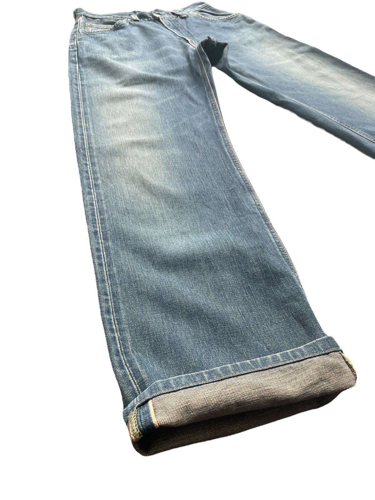 Lee × Vintage Vintage Miss Lee Riders Half Selvedge Denim Size 29" - 3 Thumbnail